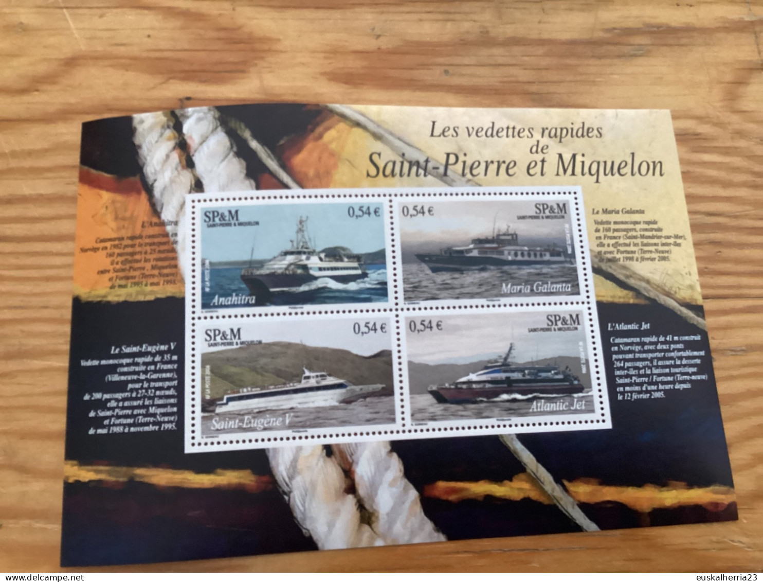 Bloc Feuillet Saint-Pierre Et Miquelon Année 2006** - Blokken & Velletjes