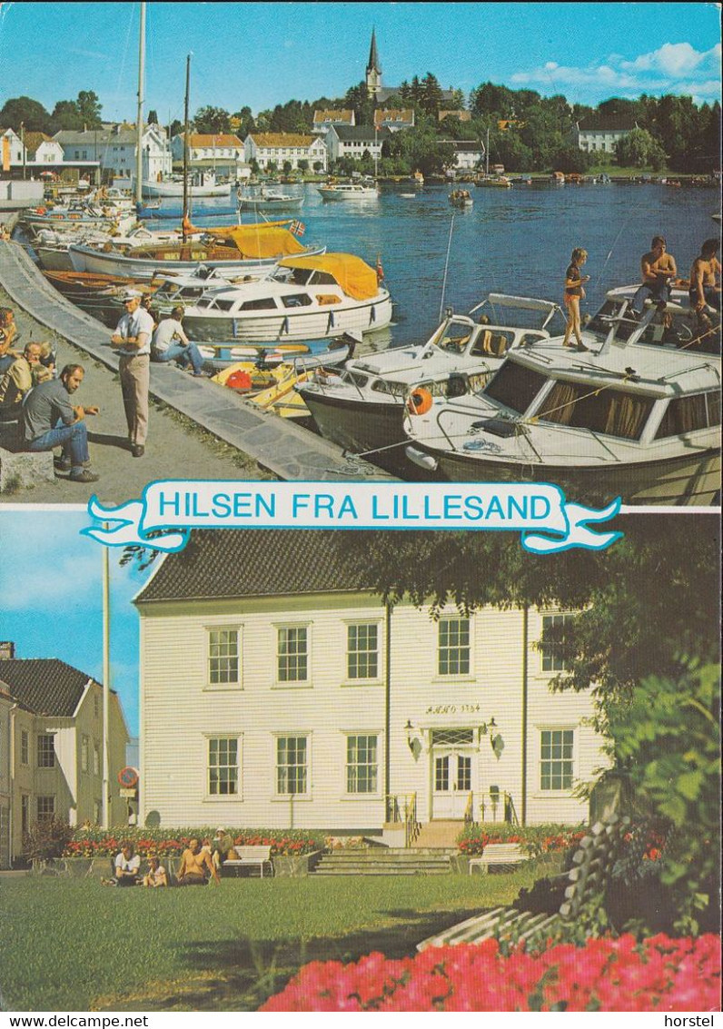 Norway - Lillesand - Harbour - Hotel - Norvège