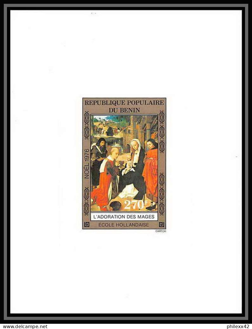 1361 épreuve De Luxe / Deluxe Proof BENIN PA N° 366 Tableau (tableaux Painting) RUBENS Noel 1976 Chistmas - Rubens