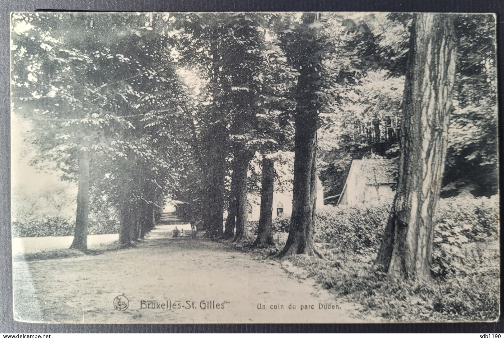 Bruxelles-St. Gilles - Forest - Un Coin Du Parc Duden (Nels), Circulée 1913 - Forest - Vorst