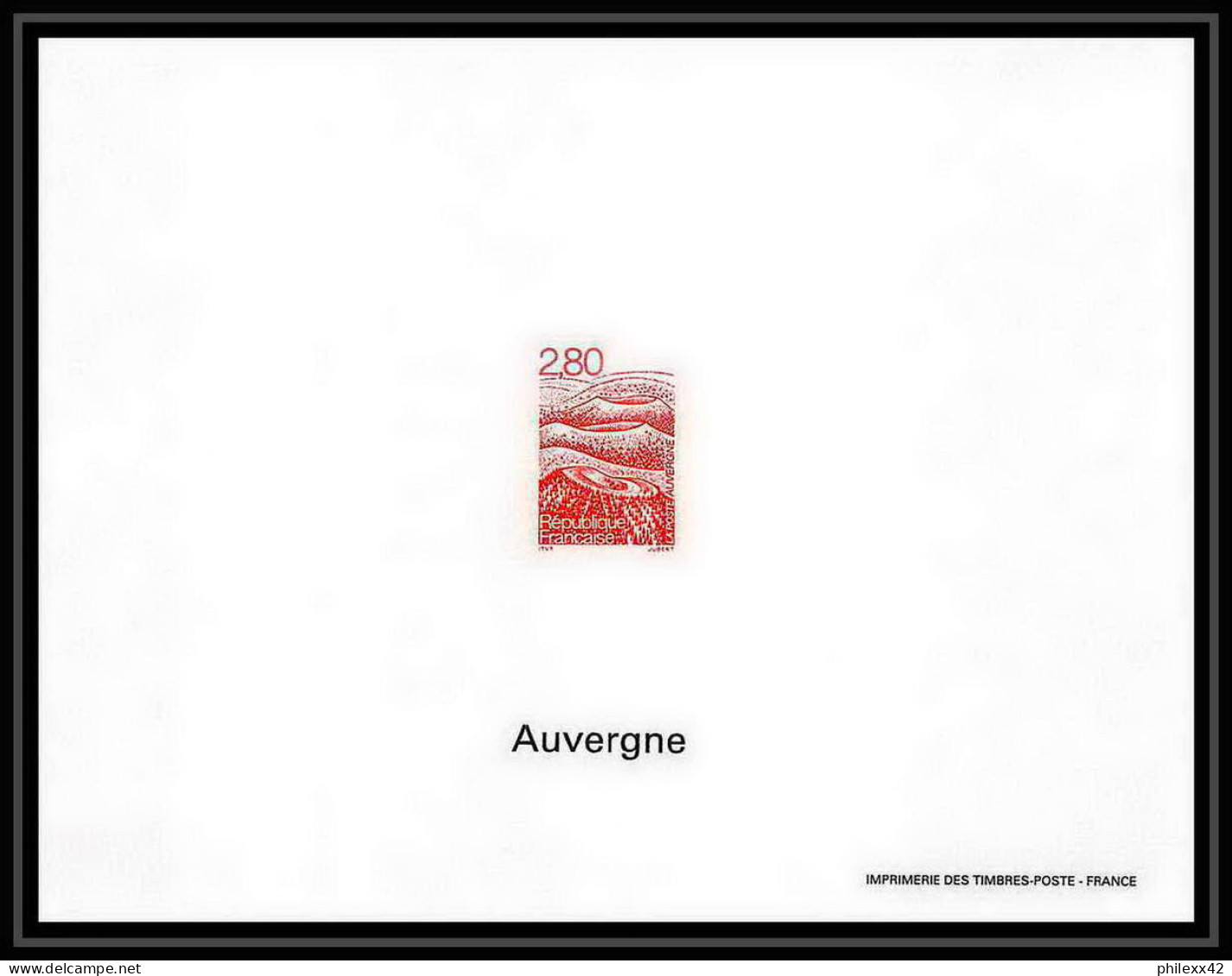 France - Bloc BF N°2949/2952 Bretagne Vosge Camargue Auvergne DISCOUNT Cote 450 Non Dentelé ** MNH Imperf Deluxe Proof - 2011-2020