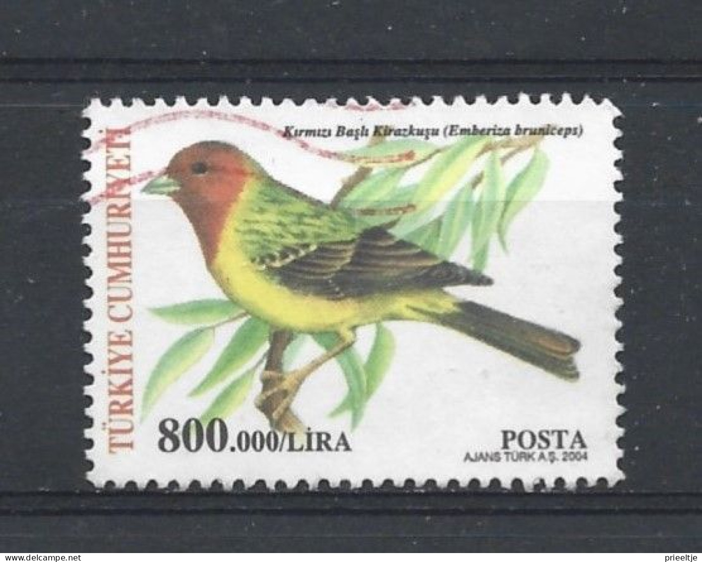Turkey 2004 Bird Y.T 3118  (0) - Oblitérés
