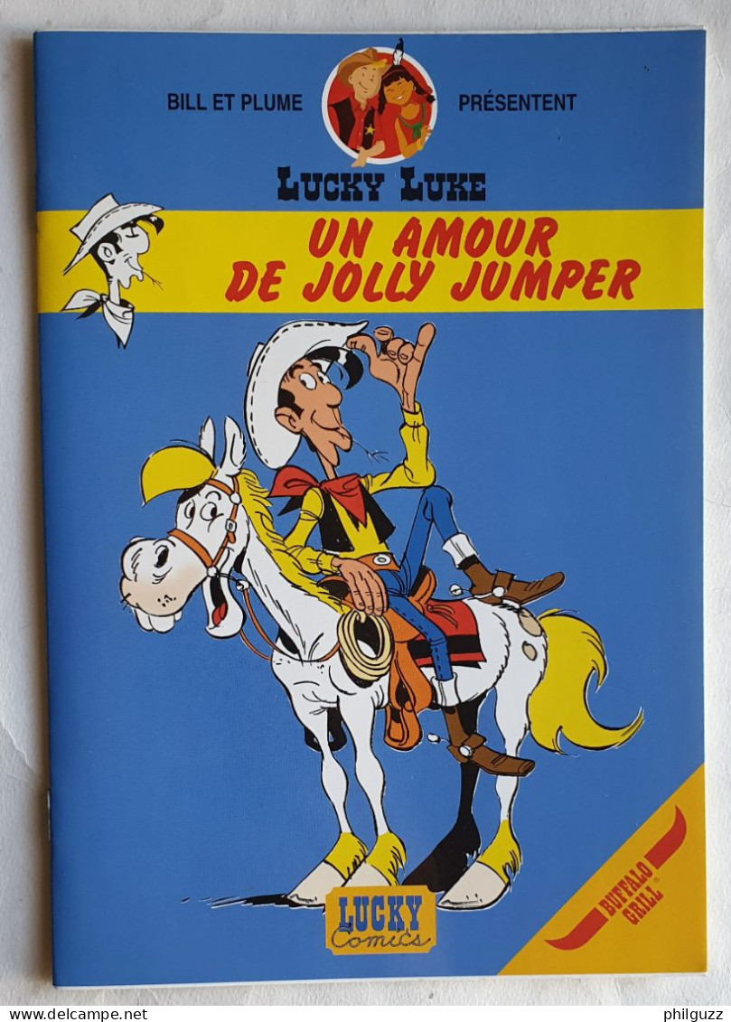 MINI BD PUBLICTAIRE BUFFALO GRILL LUCKY LUKE UN AMOUR DE JOLLY JUMPER 1 2002 - Lucky Luke