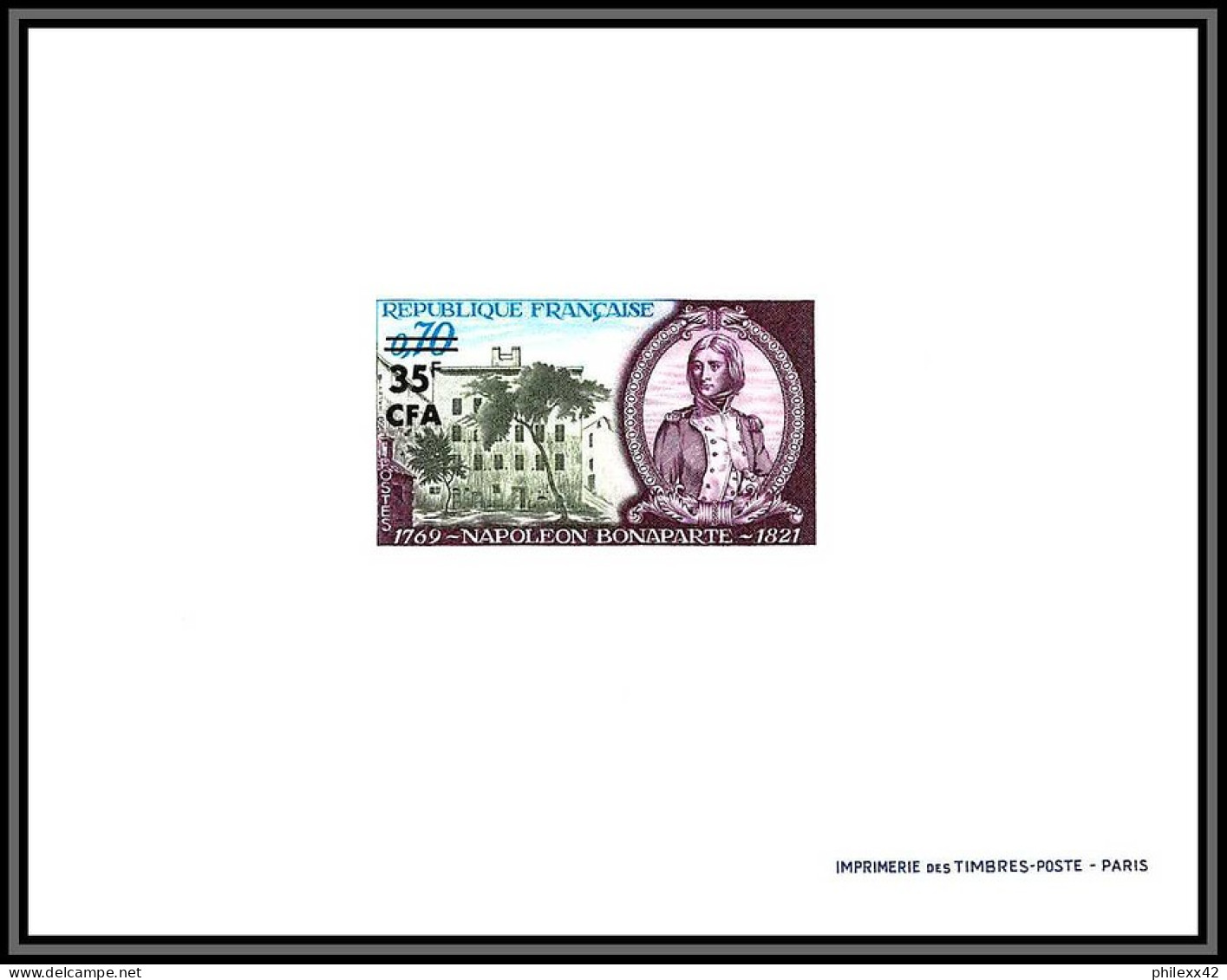 France / Cfa Reunion Promo Discount N°387 Napoleon 1610 épreuve De Luxe (deluxe Proof) - Napoleon