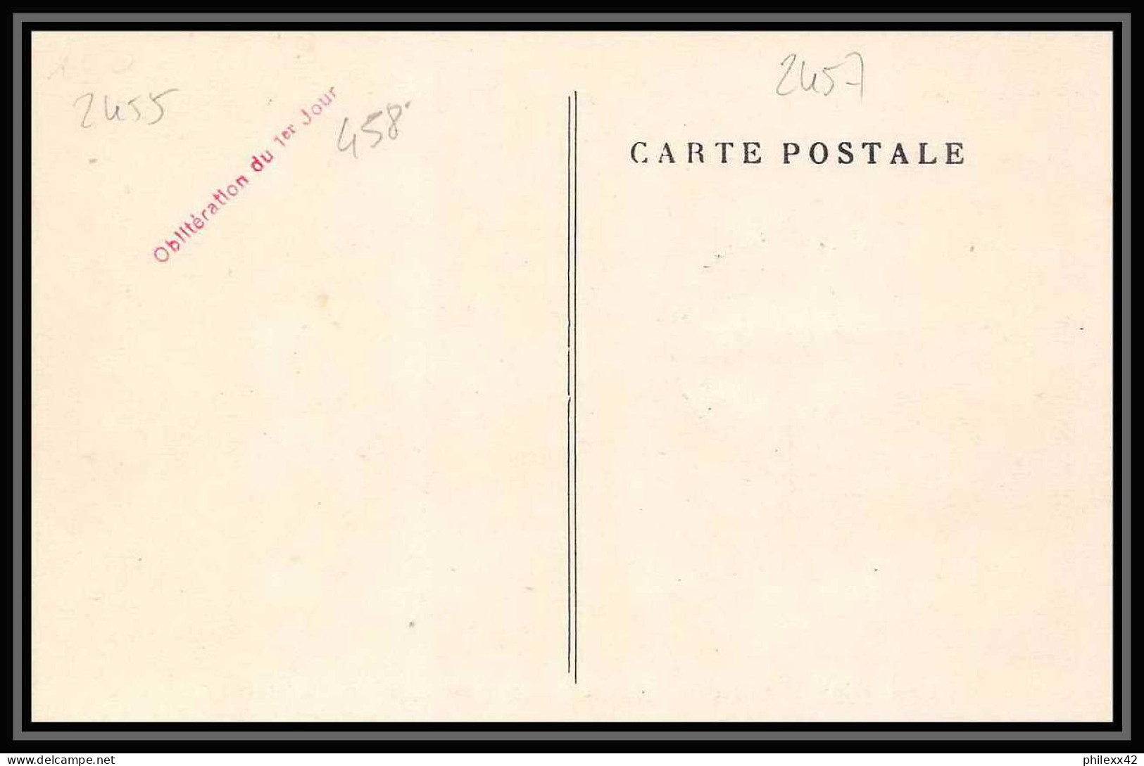 0191/ Carte Maximum (card) France N°458 New York Statue De La Liberté Liberty 10/6/1940 Fdc Premier Jour Dijon B2 - ....-1949