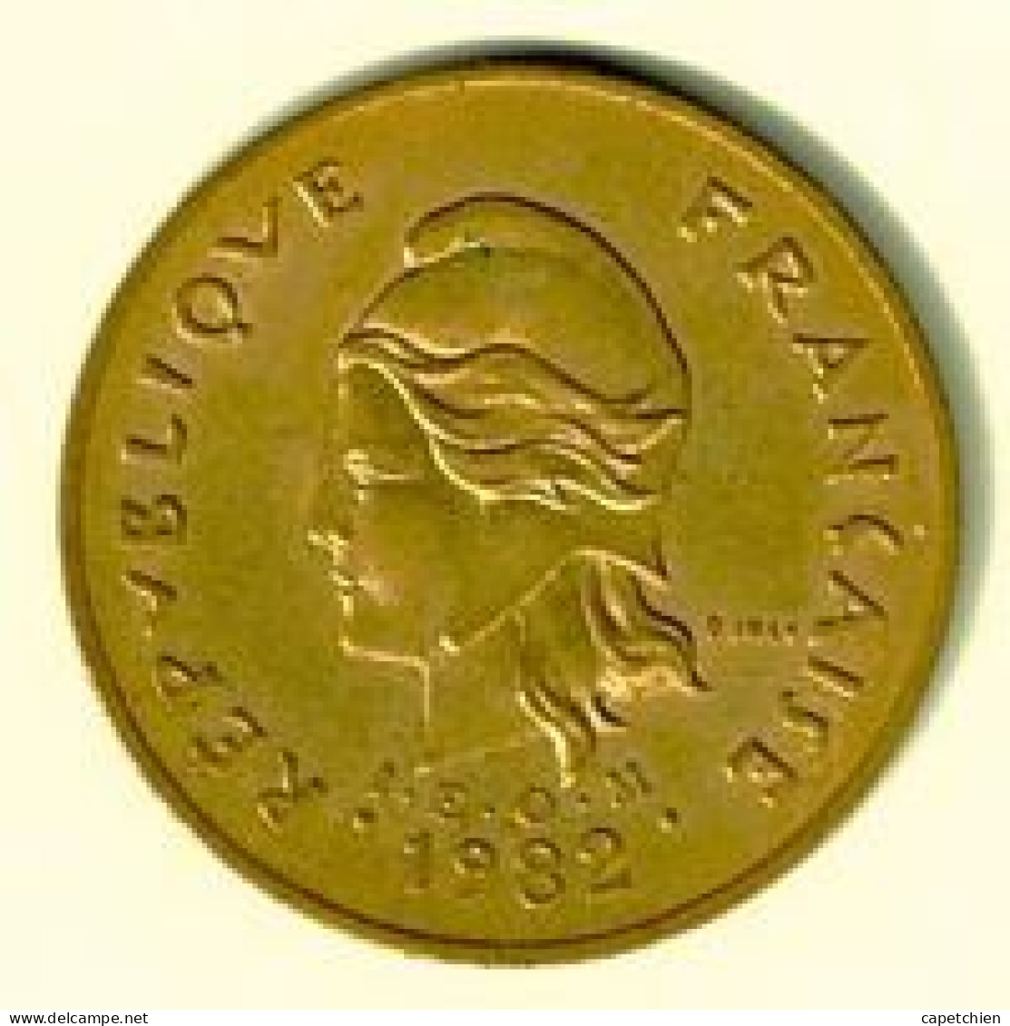 POLYNESIE FRANCAISE / 100 FRANCS / 1982 / 9.89 G / 29 Mm - Polinesia Francese