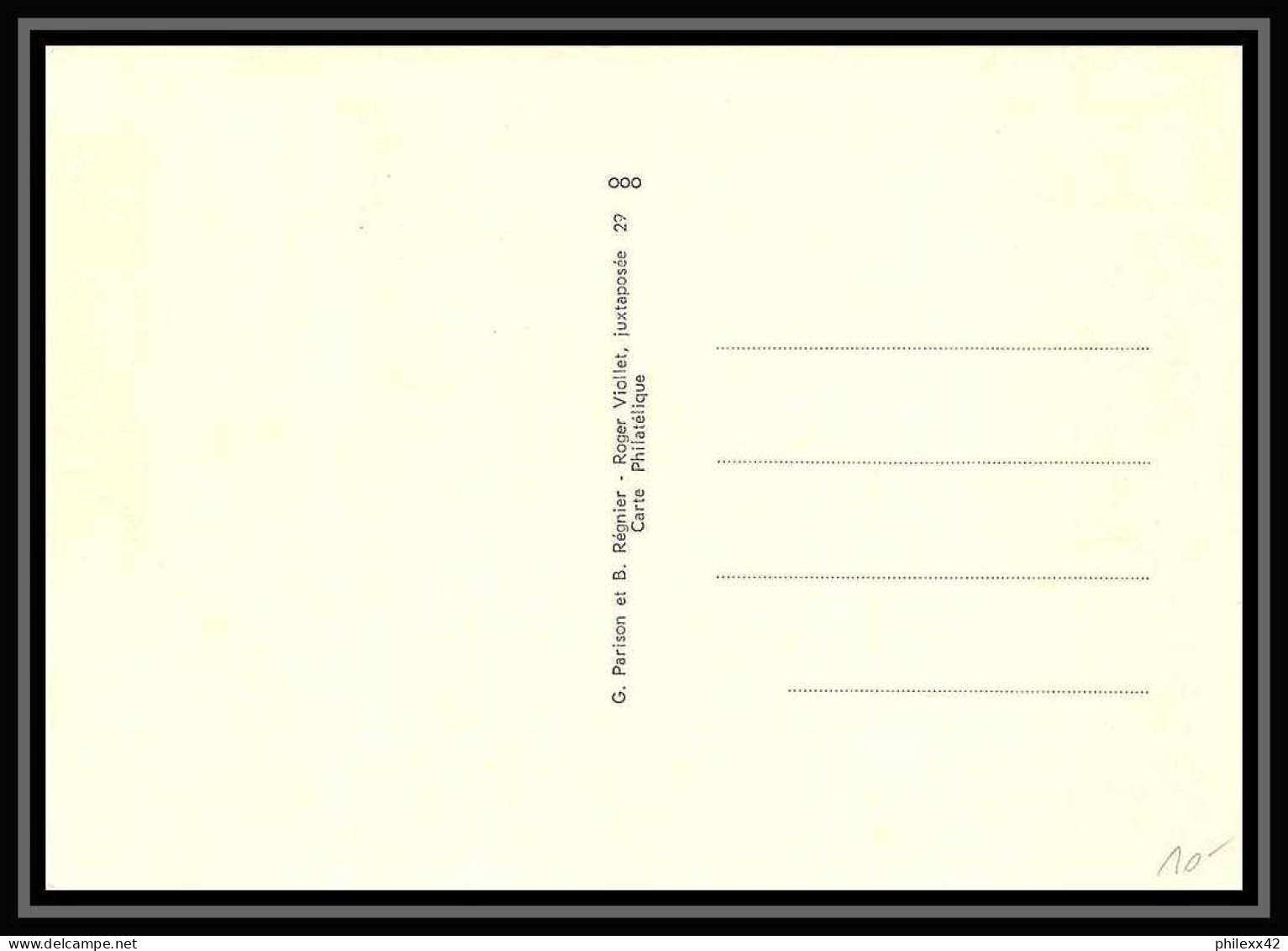 2360/ Carte Maximum France N°1600 Organisation Internationale Du Travail OIT ALBERT THOMAS Edition Parison 1969 - ILO