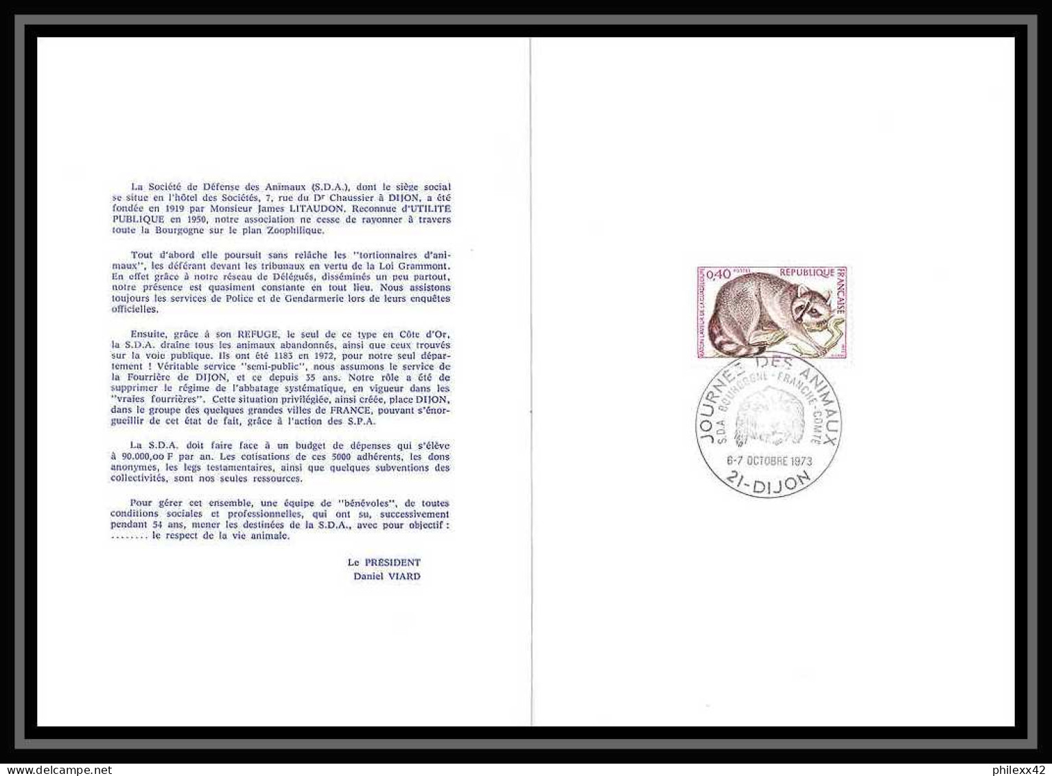 2821/ Carte Maximum (card) Lot De 4 Documents Différents France N°1754 Raton Laveur De La Guadeloupe  - Rongeurs