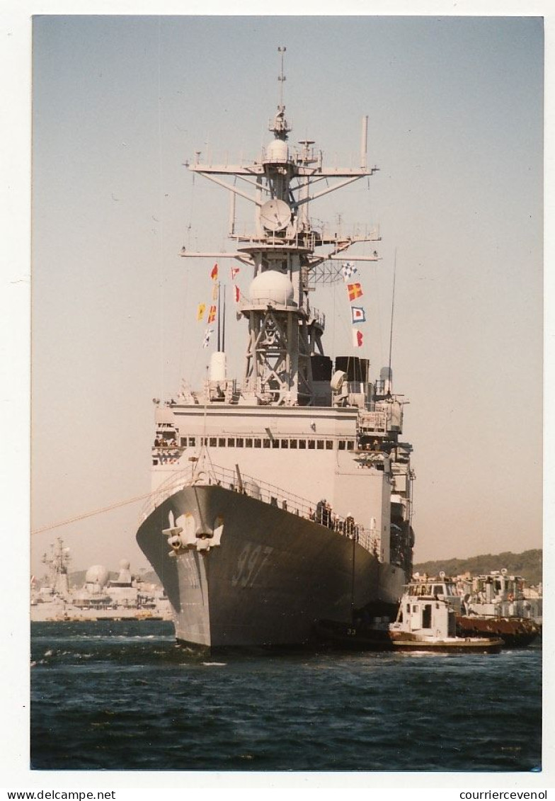8 Photos Couleur Format Env. 10cm X 15cm - U.S. Navy Destroyer USS Hayler (DD 997) - Mars 1997 - Boats