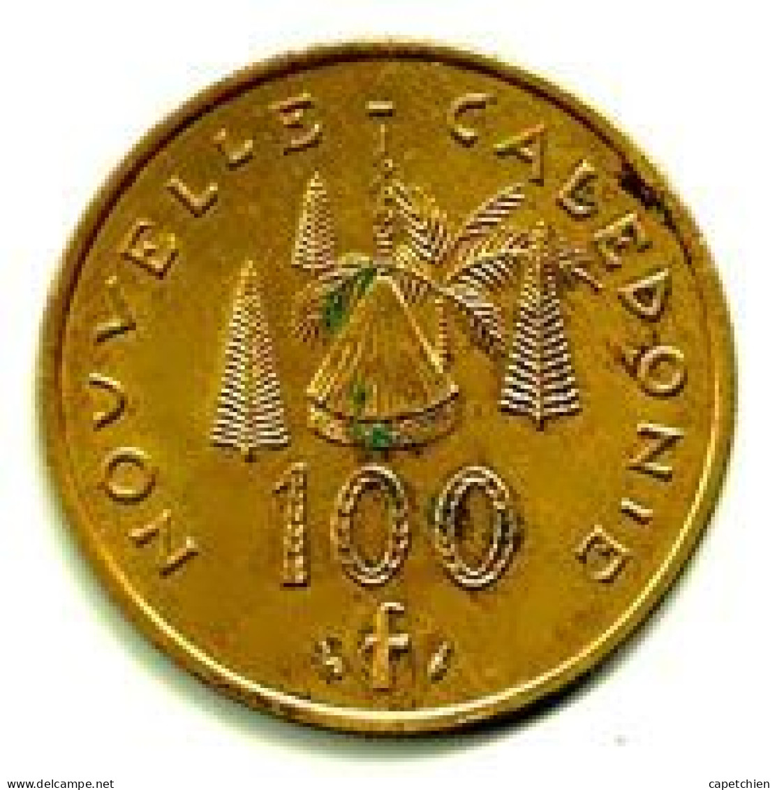 NOUVELLE CALEDONIE / 100 FRANCS / 1984 / 9.81 G / 29 Mm - Nieuw-Caledonië