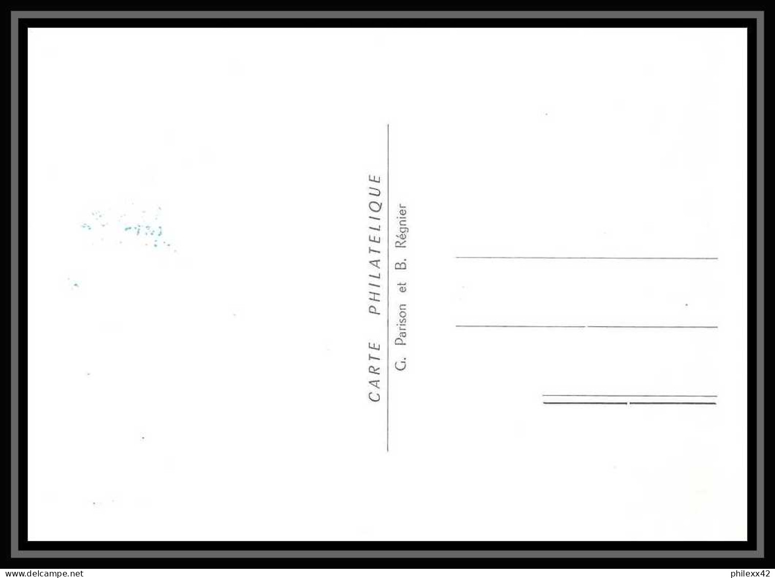 5368/ Carte Maximum (card) France Service N°39/42 Unesco Droits De L'homme Fdc Edition Parison 1971 Human Rights - Brieven & Documenten