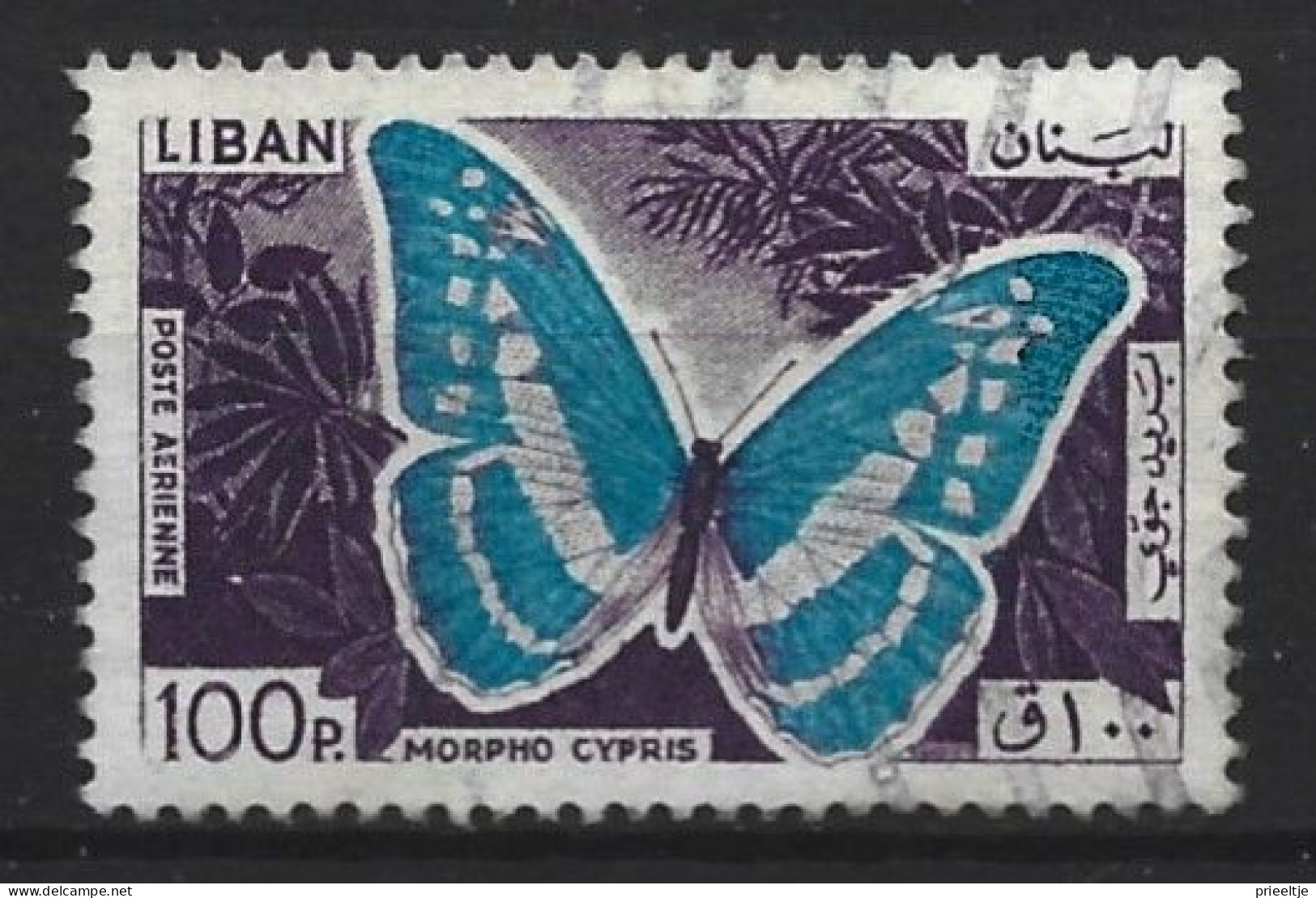 Liban 1965 Butterfly  Y.T. A338 (0) - Liban