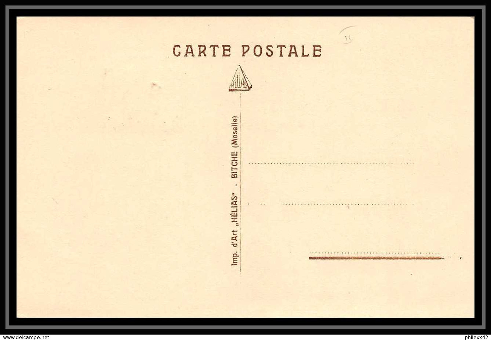 5771/ Carte Maximum France N°257 Jeanne D'Arc Carte 1933 Monument Aux Morts Bitche Moselle Statue Jeanne D'Arc - ...-1929