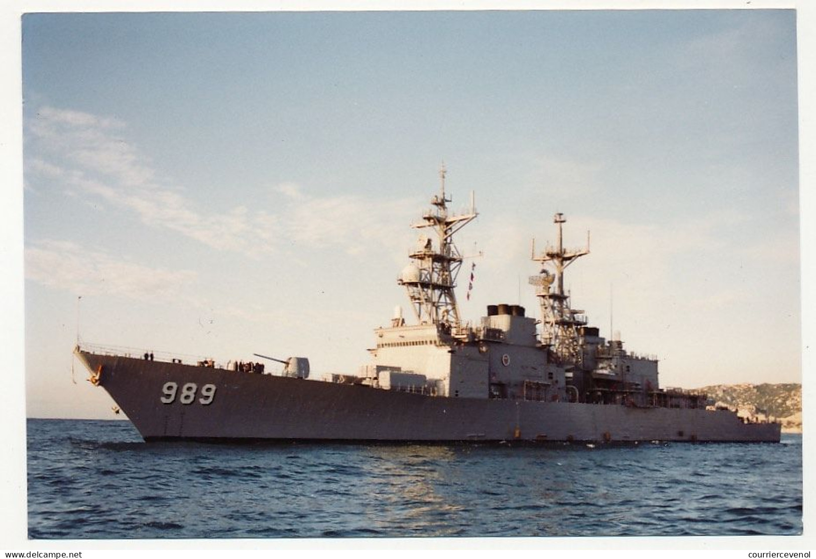 10 Photos Couleur Format Env. 10cm X 15cm - Destroyer USS Deyo (DD 989) - 14/11/1981 - Boats