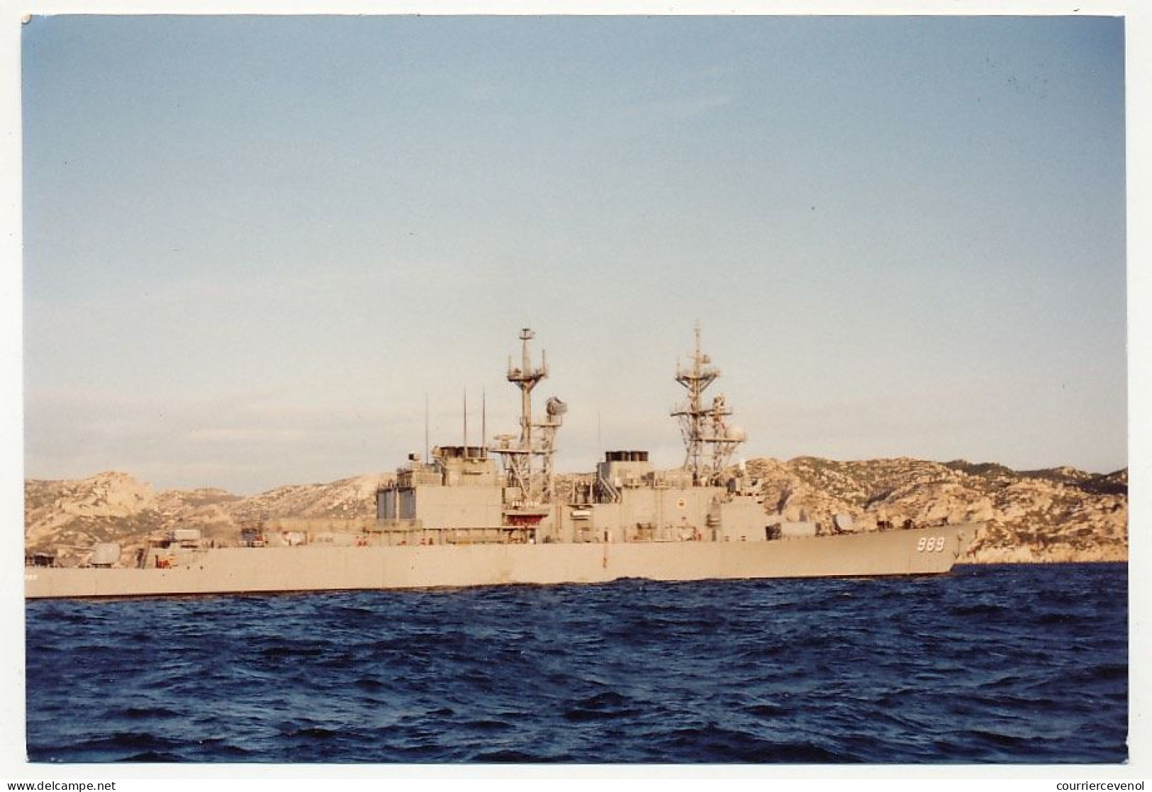 10 Photos Couleur Format Env. 10cm X 15cm - Destroyer USS Deyo (DD 989) - 14/11/1981 - Bateaux