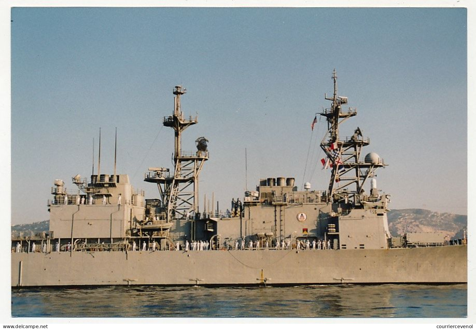 10 photos couleur format env. 10cm X 15cm - Destroyer USS Deyo (DD 989) - 14/11/1981