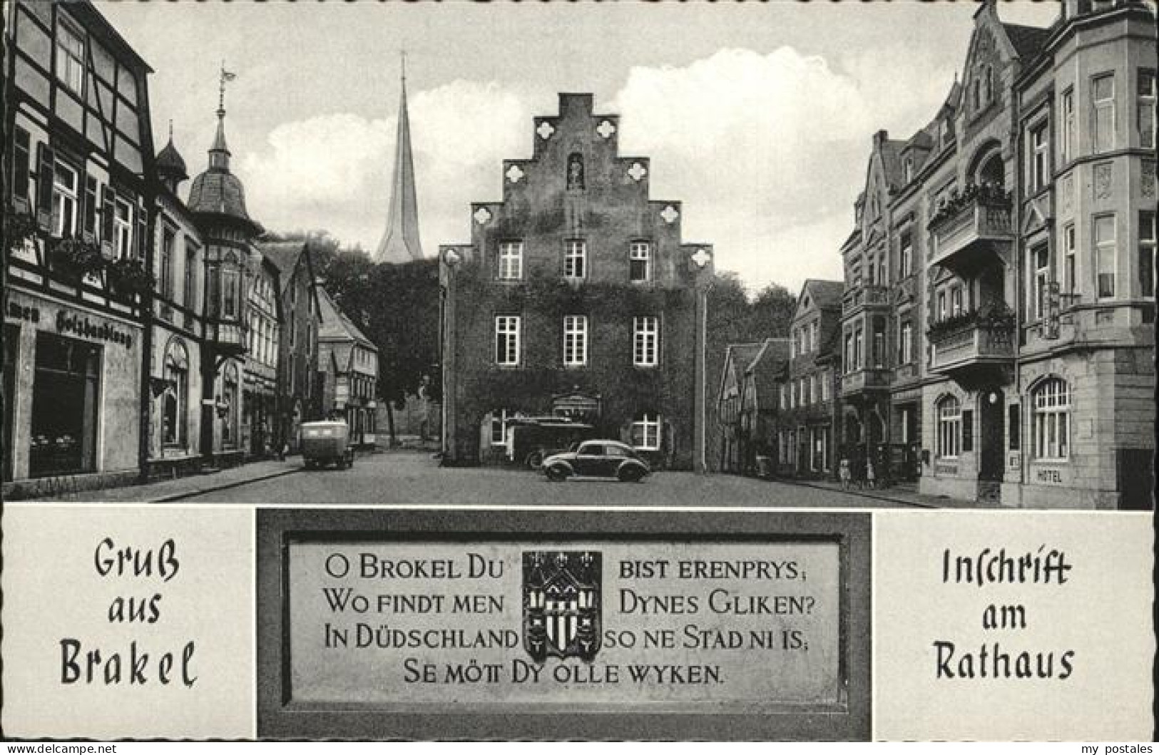 41251268 Brakel Westfalen Rathaus Brakel - Brakel