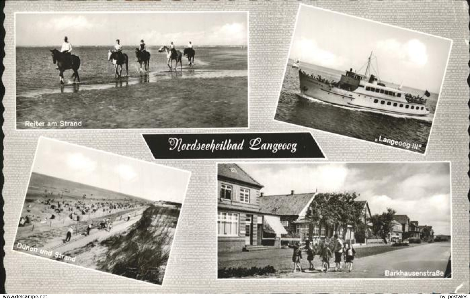 41251251 Langegeoog Duenen Strand Barkhausenstrasse Langegeoog III Reiter Strand - Wittmund