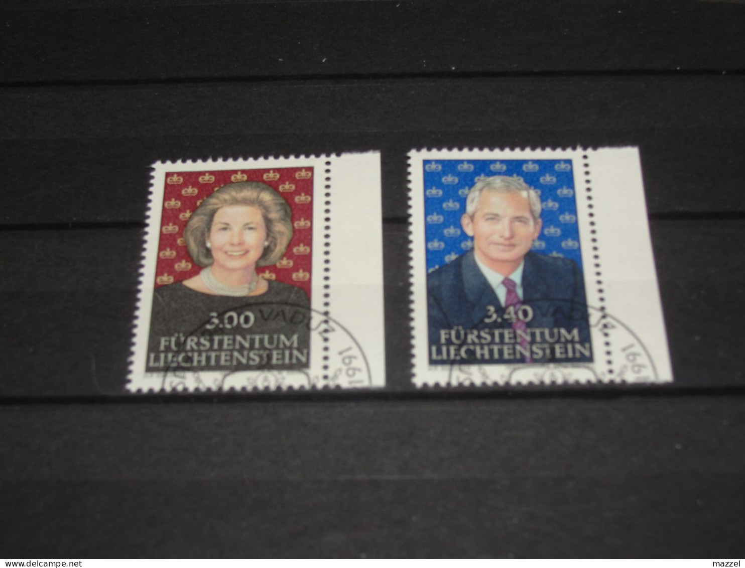 LIECHTENSTEIN   SERIE 1024-1025   GEBRUIKT (USED) - Gebraucht