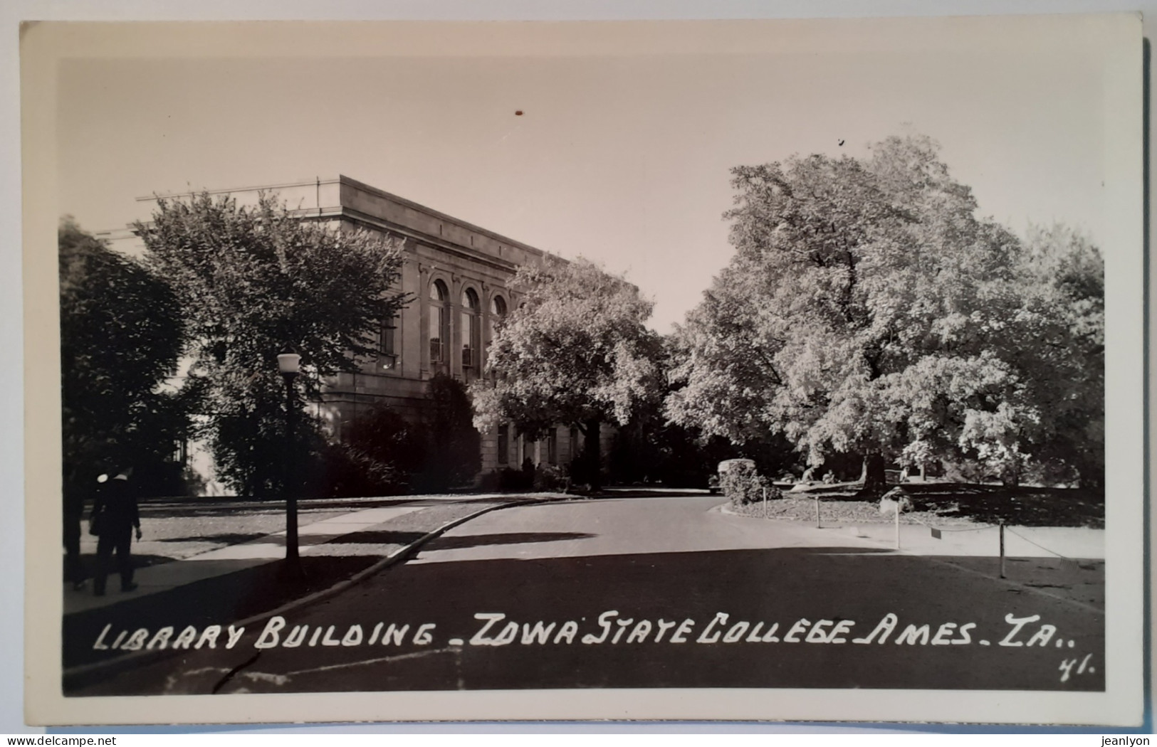 IOWA (Etats Unis) - STATE COLLEGE AMES / Library Building  - Iowa City