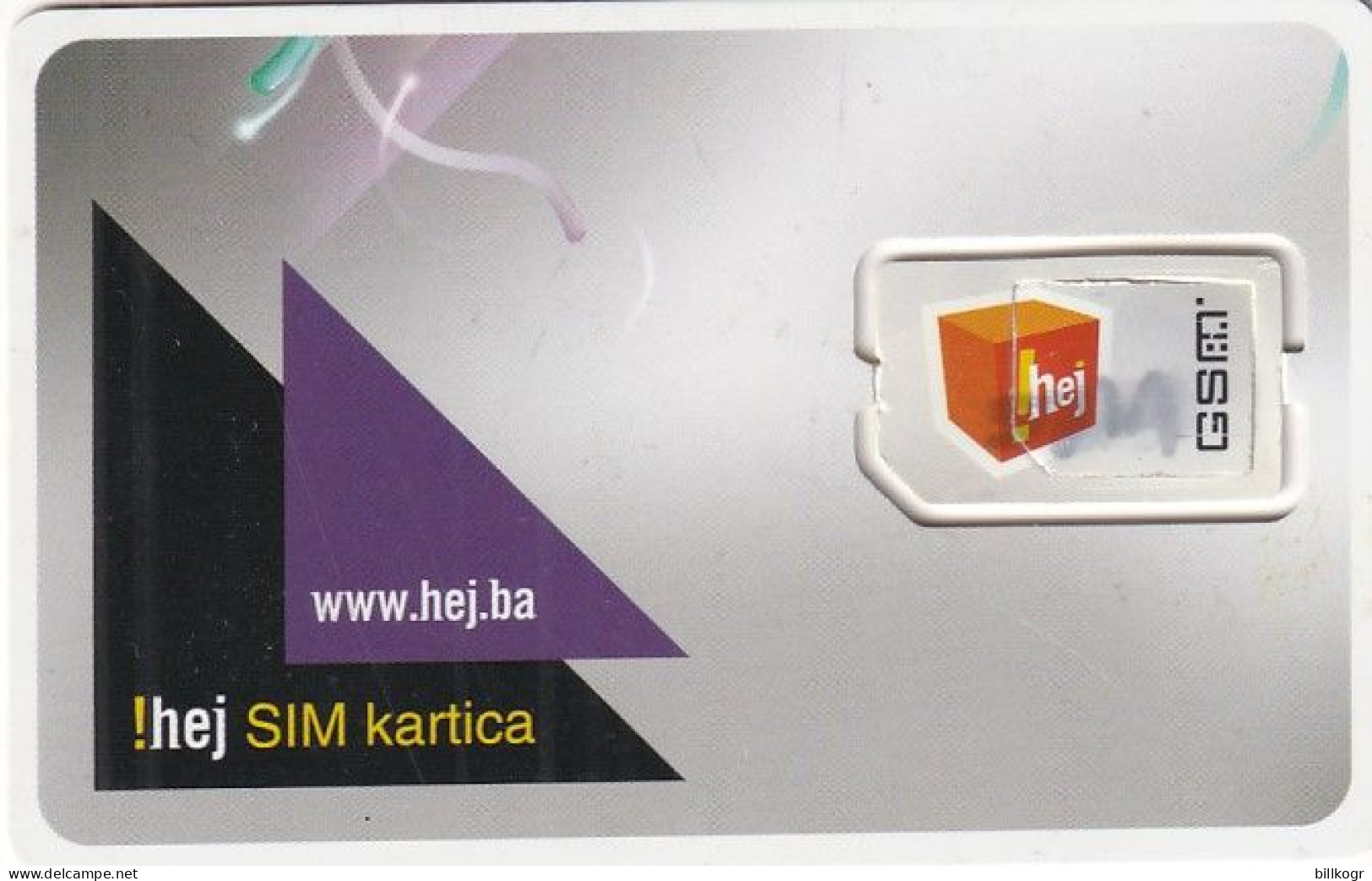 BOSNIA - HEJ GSM, Used - Bosnië