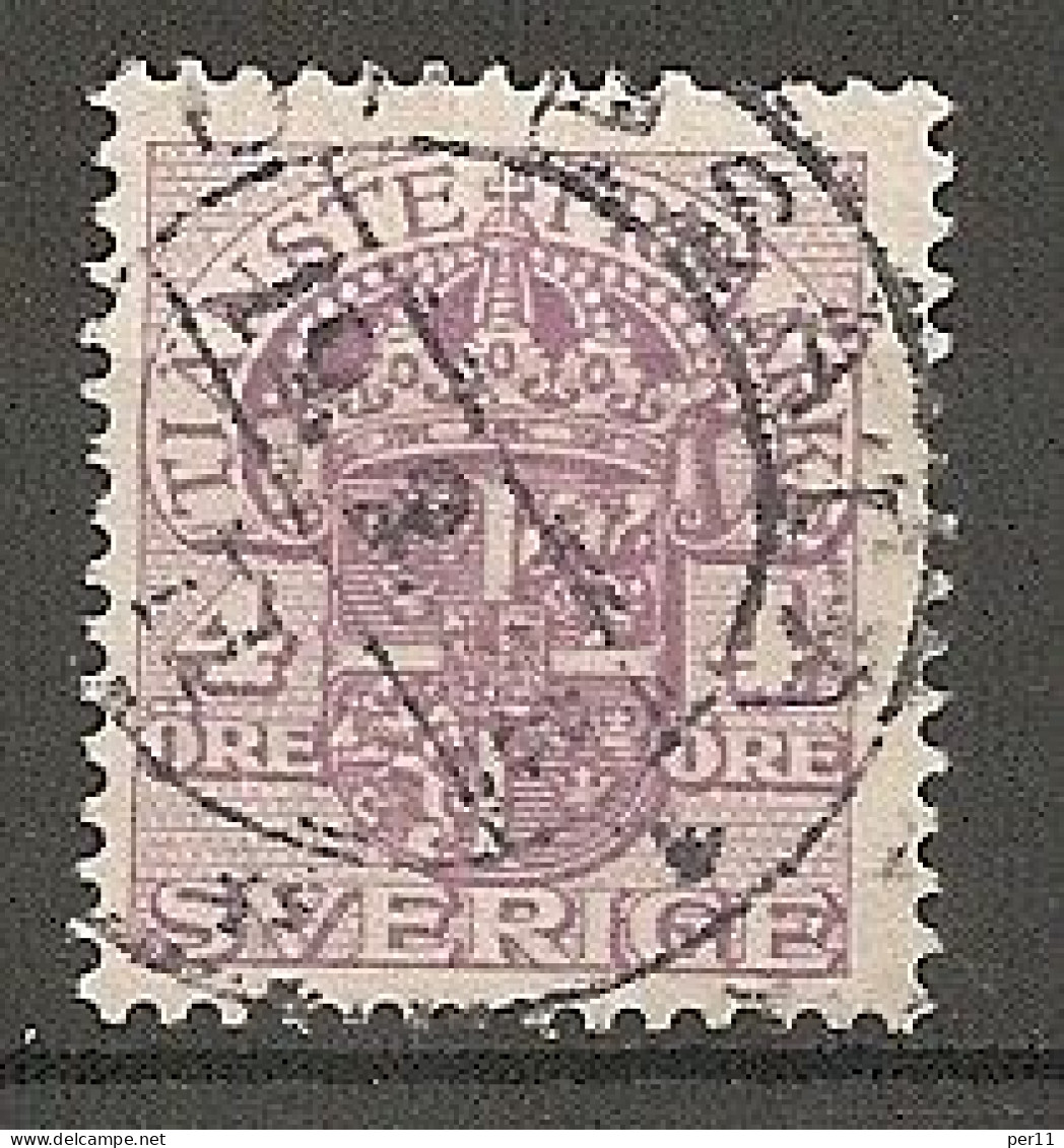 Sweden ; Used   1910  Mi:19    (sv051) - Dienstmarken