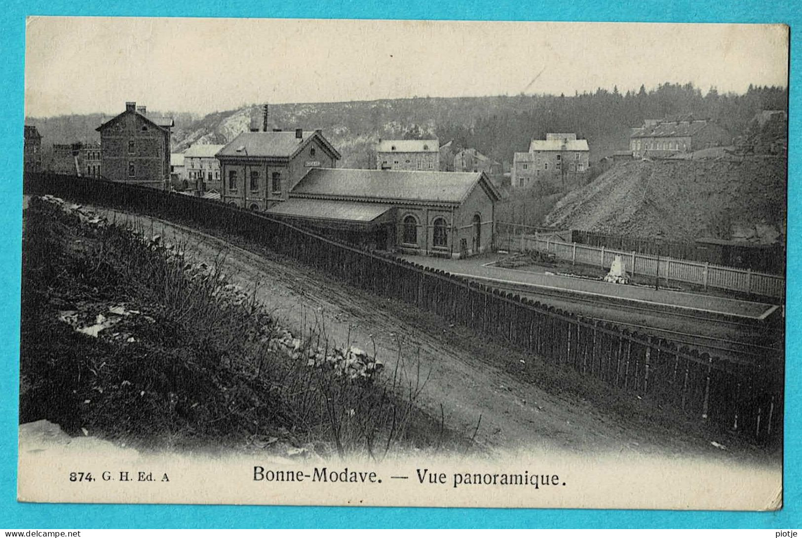 * Bonne Modave (Liège - La Wallonie) * (G.H. Ed. A., Nr 874) Vue Panoramique, Panorama, Unique, Old, Rare, TOP - Modave