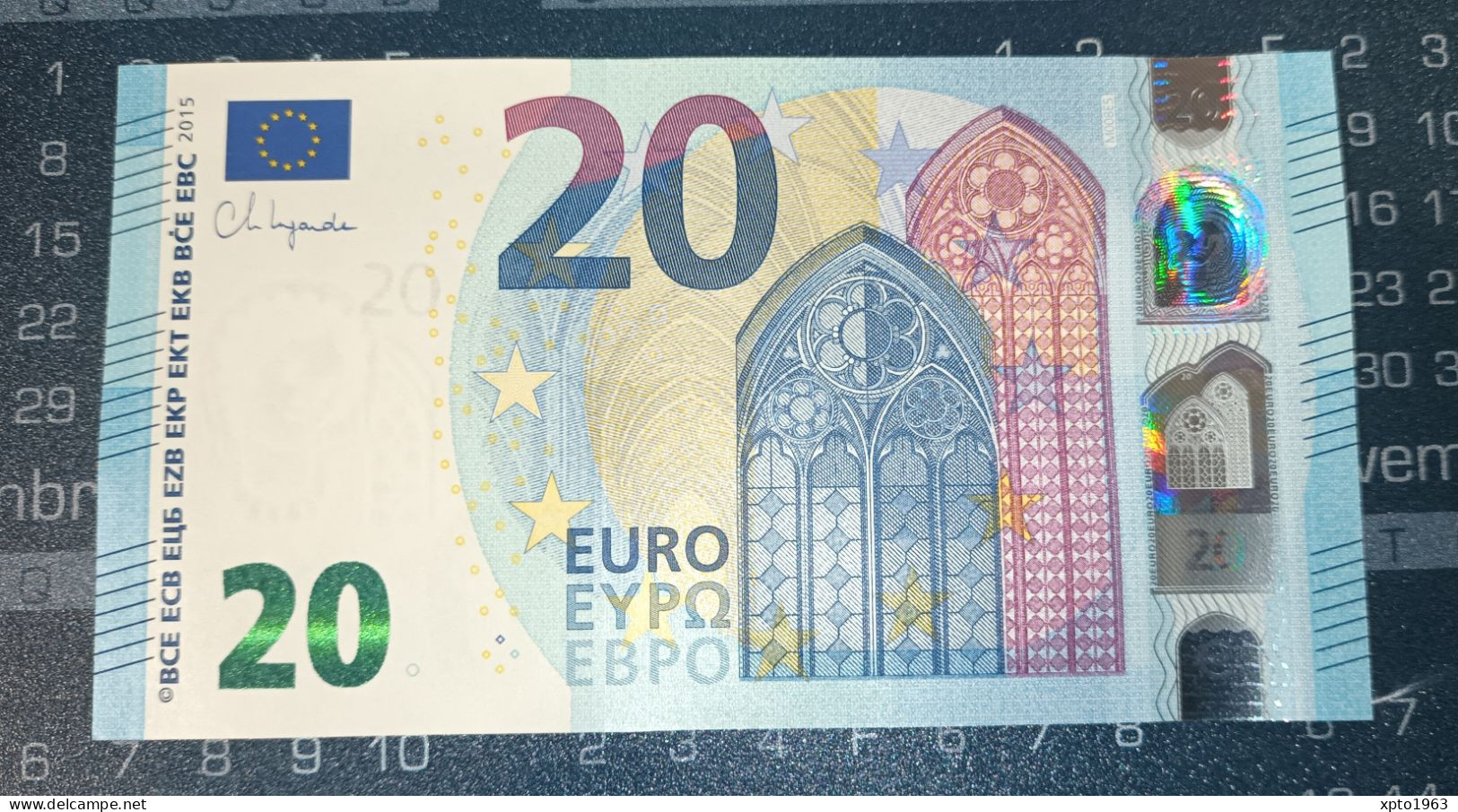 20 EURO PORTUGAL M008 E5 - MX438888(6)834 (ALMOST RADAR) - Lagarde - UNC - FDS - NEUF - 20 Euro