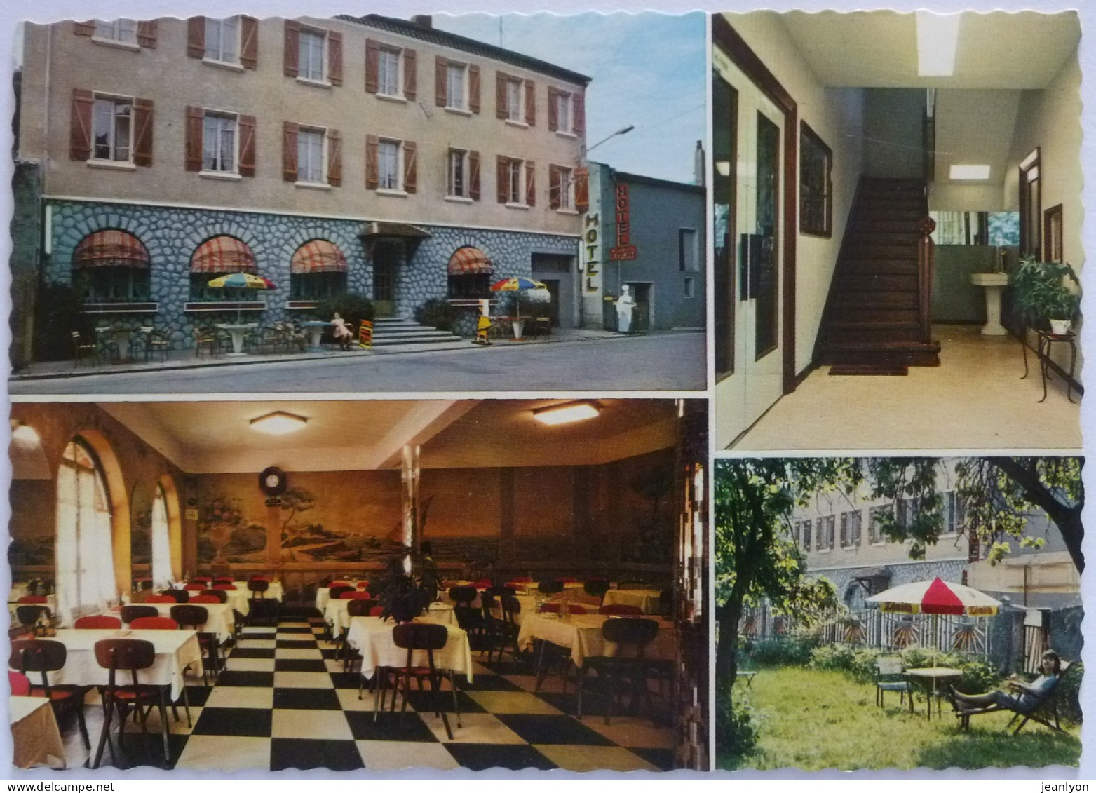 MONTFAUCON EN VELAY (43/Haute Loire) - Nouvel Hotel De L'Avenue - Salle De Restauration - Montfaucon En Velay