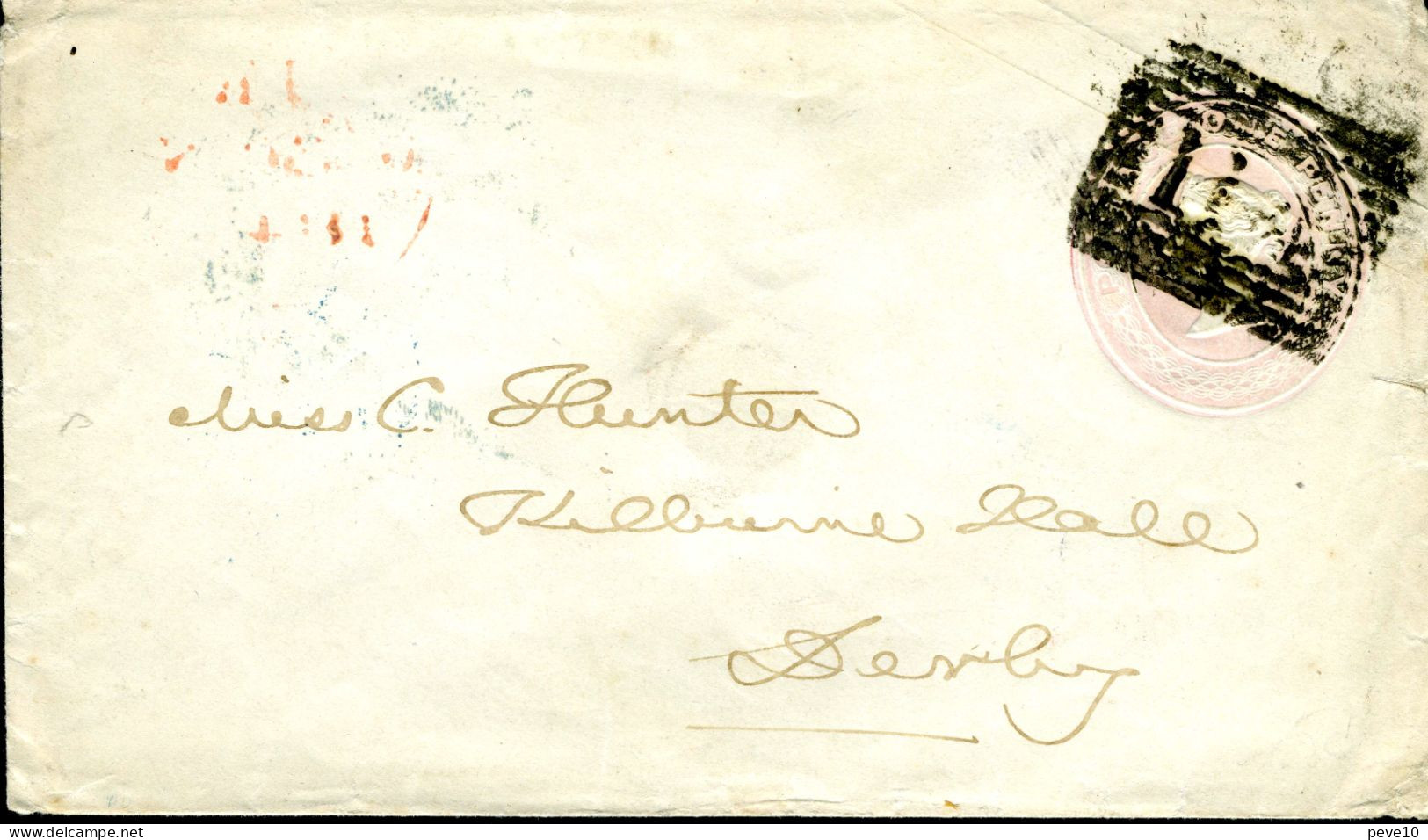 Grande-Bretagne  Entier  Postal - Lettres & Documents