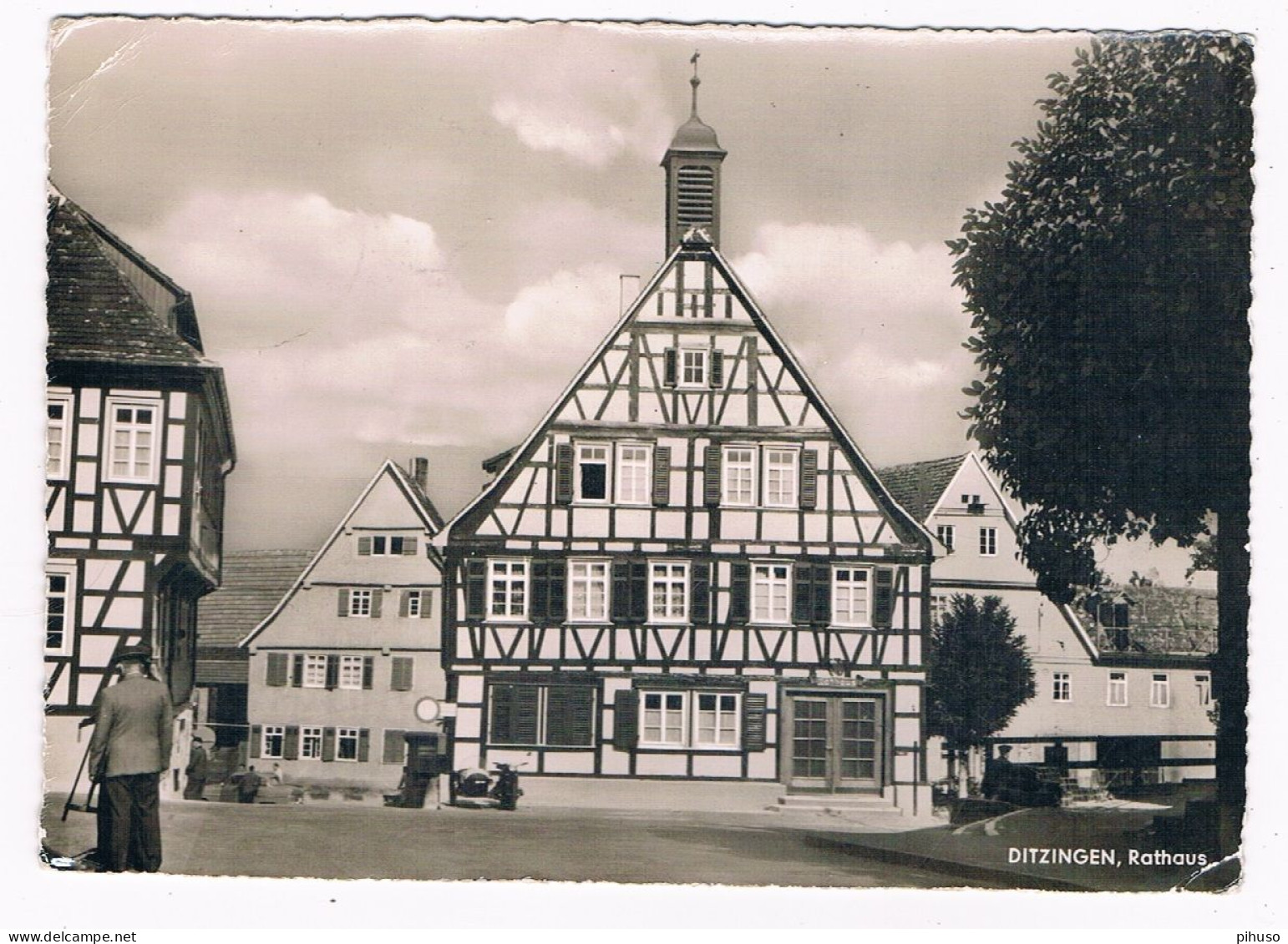 D-16608  DITZINGEN : Rathaus - Ditzingen