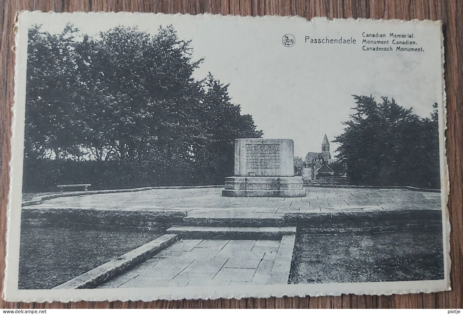 * Passendale - Passchendaele (Zonnebeke) * (Nels, Uitg Studio Gerard) Canadian Memorial, Monument Canadien, War - Zonnebeke