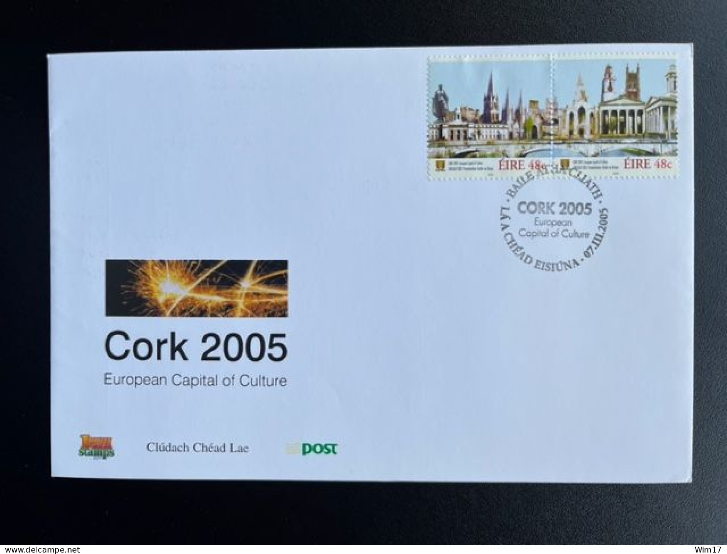 IRELAND EIRE 2005 FDC CORK 07-03-2005 IERLAND - FDC