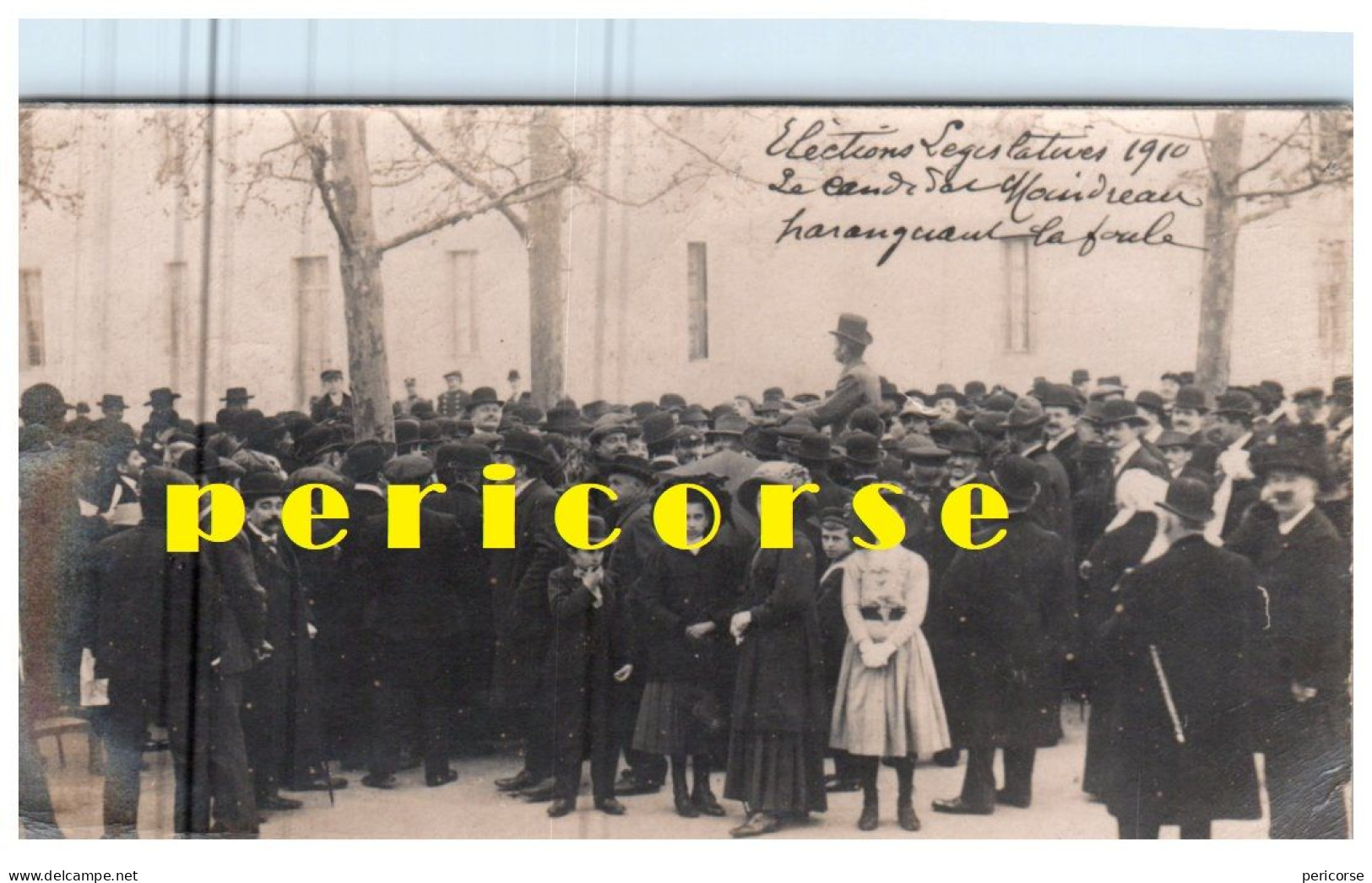 Election Législatives De 1910  (carte Photo) - Partiti Politici & Elezioni