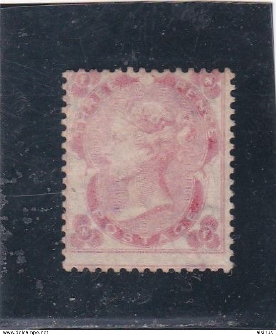 GRANDE BRETAGNE - 1862 - VICTORIA - N° 21 - 3 P ROSE - NEUF SANS GOMME - Ungebraucht