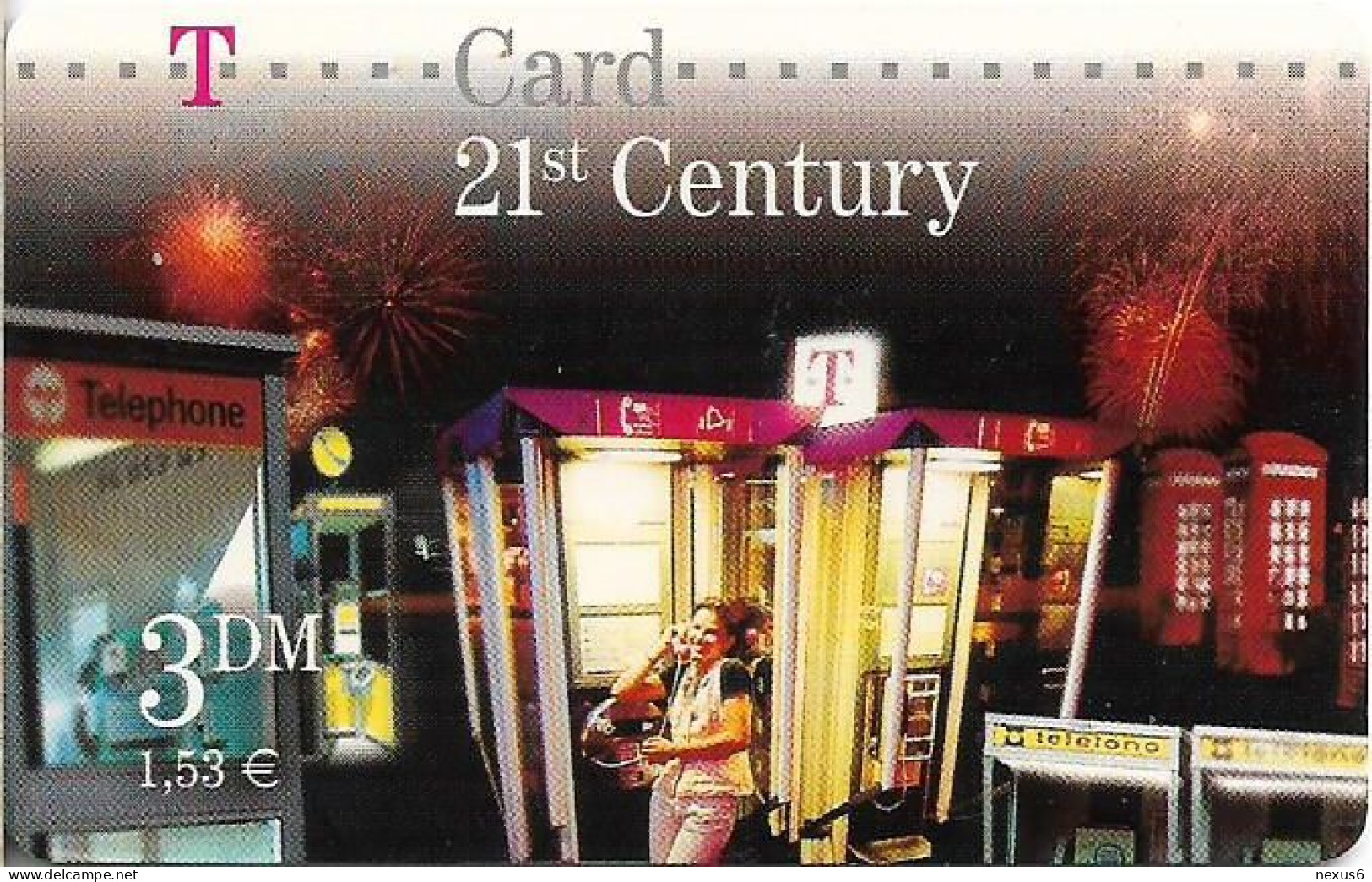 Germany - T-Card - DE-003 TC 02.99 - 21st Century (Promotional), 11.1999, Remote Mem. 3DM, 1.500ex, Mint - [2] Mobile Phones, Refills And Prepaid Cards