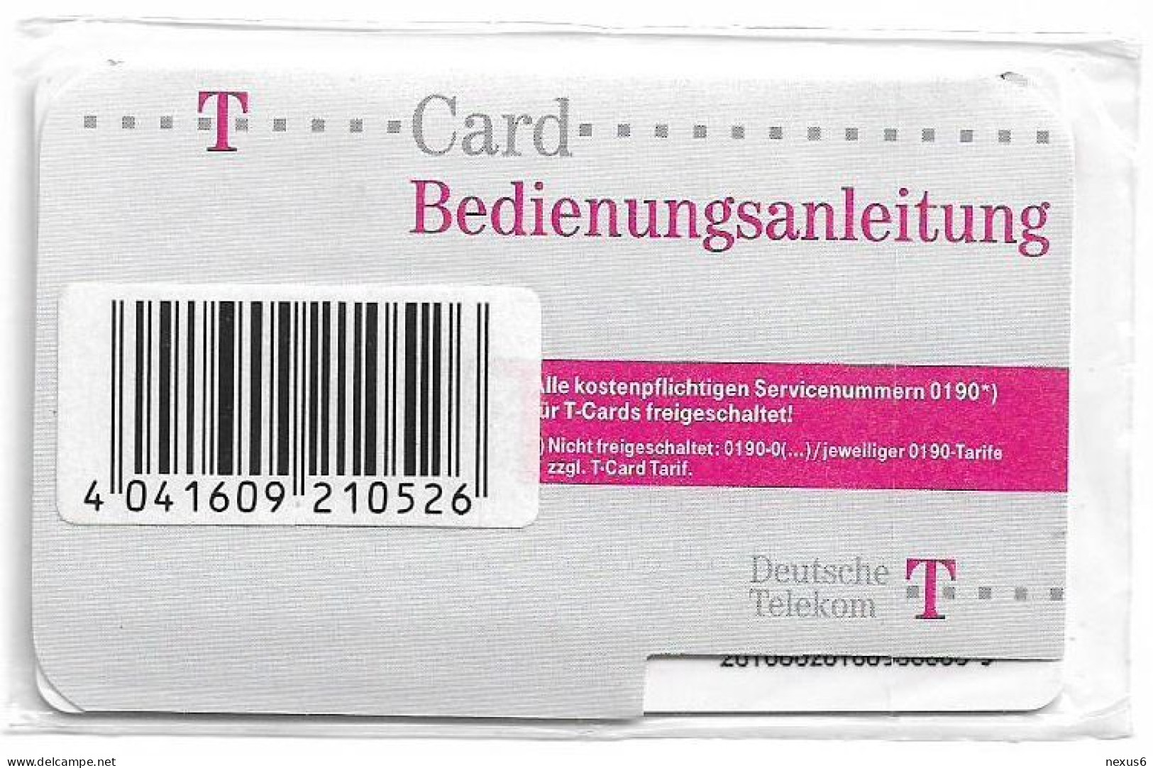 Germany - T-Card - DE-TC K 05-02 - Flugzeug Aero Lloyd (Airbus A.320-200), Exp.04.2005, Remote Mem. 20€, NSB - Cellulari, Carte Prepagate E Ricariche