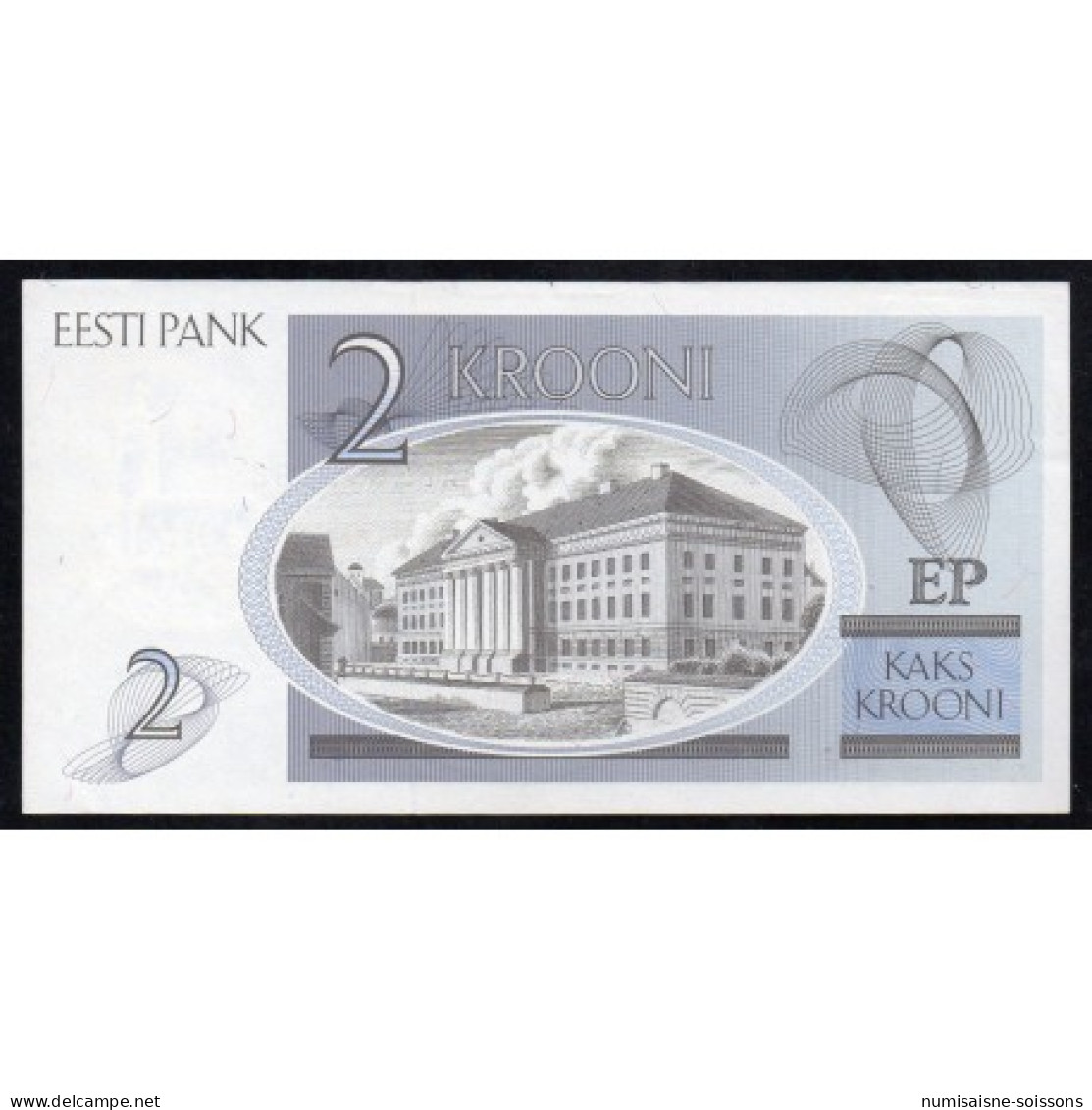 ESTONIE - PICK 70 A - 2 KROONI - 1992 - Estonia