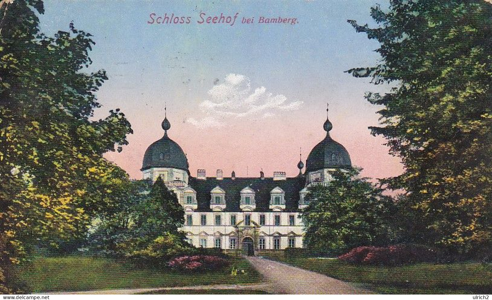 AK Schloss Seehof Bei Bamberg -  Feldpost 1915 (67234) - Bamberg