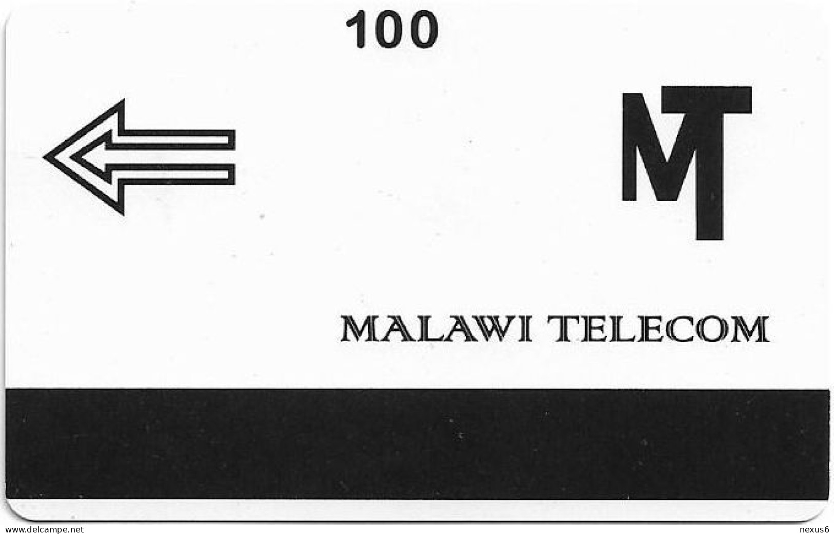 Malawi - Malawi Telecom (FAKE) - WWF - Panda Bear, 100Units - Malawi