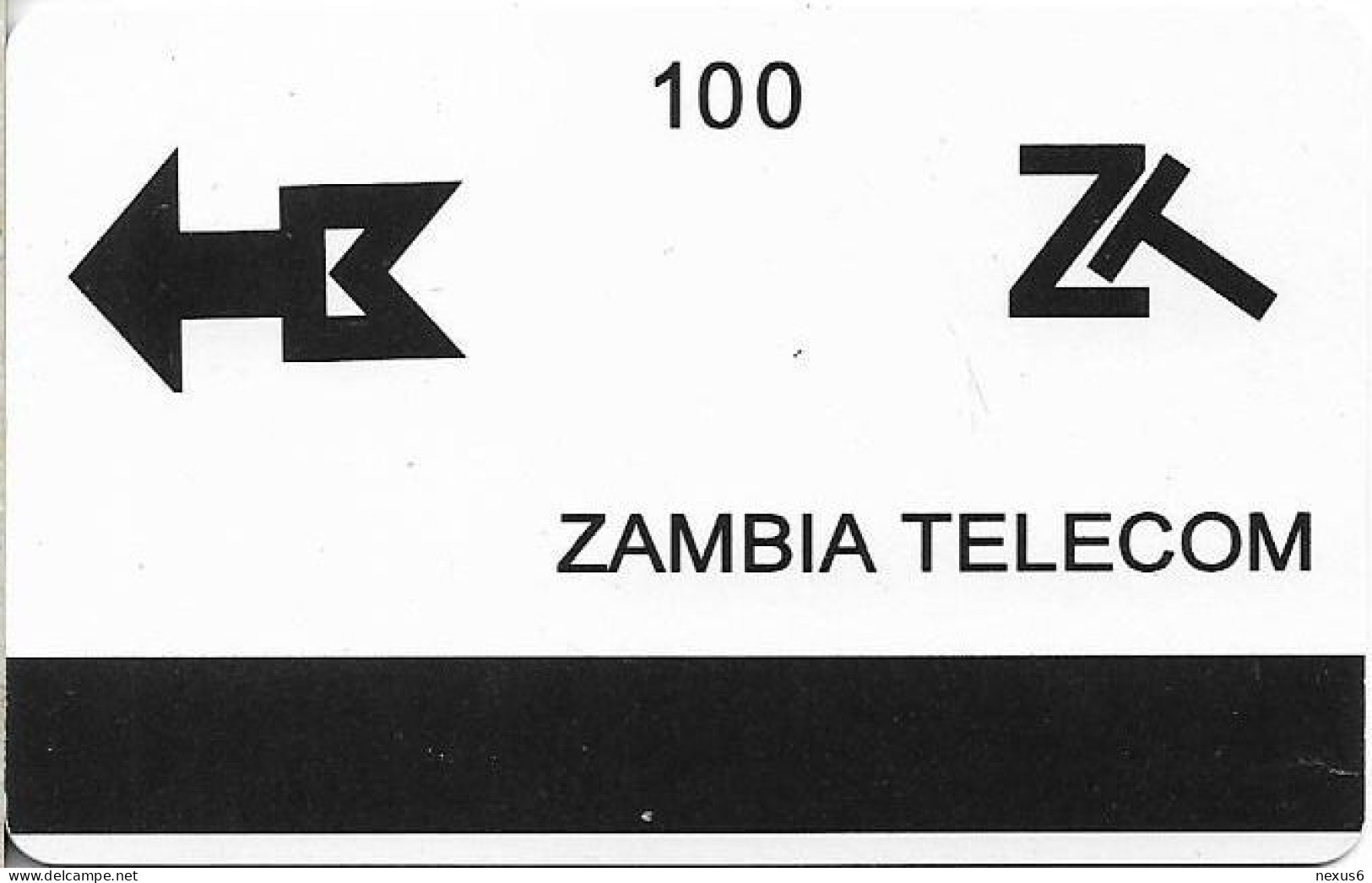 Zambia - Zambia Telecom (FAKE) - Dog 4, 100Units - Sambia