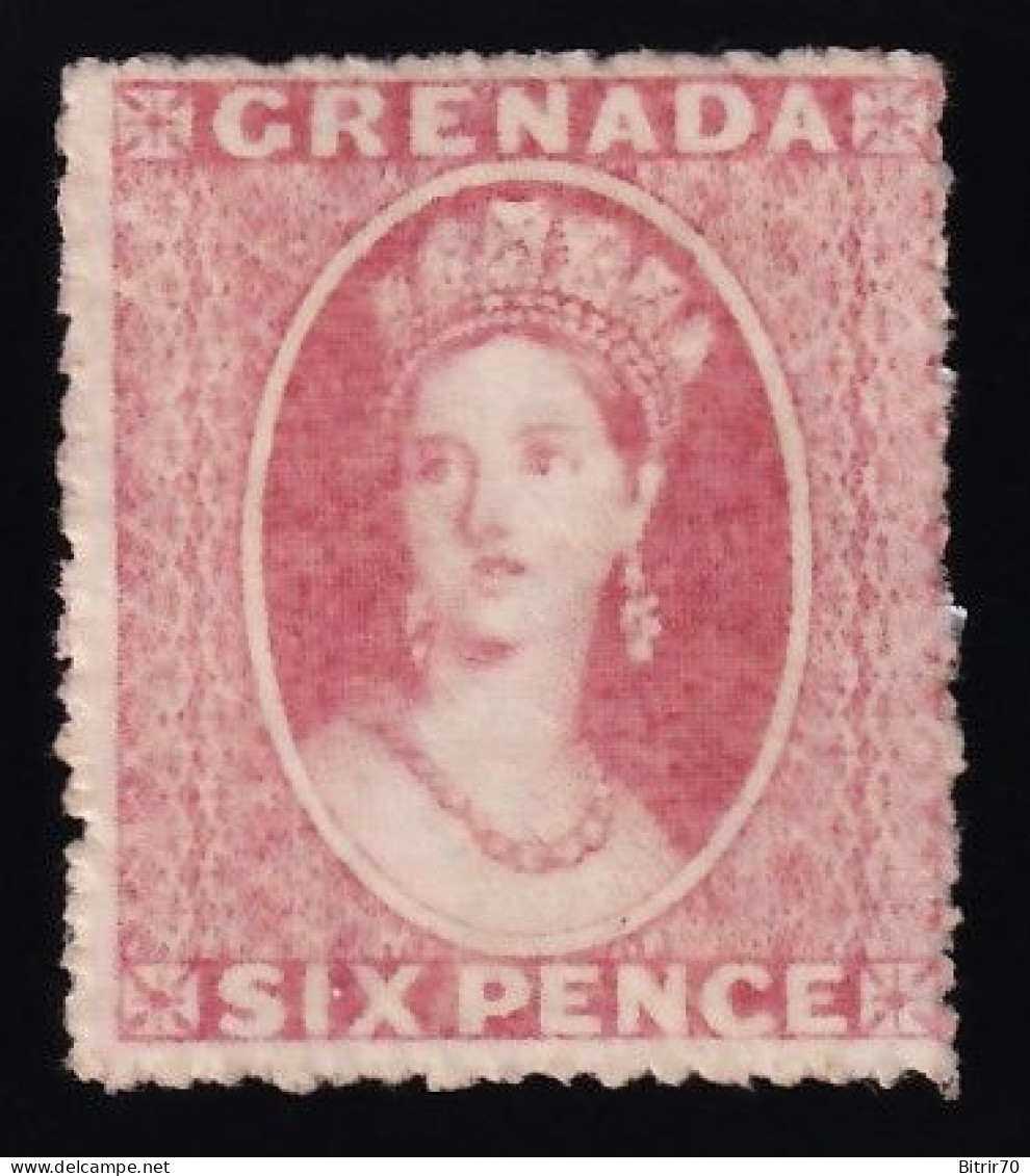 Grenada, 1861-62 Y&T. 2, MH. 6 P. Rosa - Britisch-Ostafrika