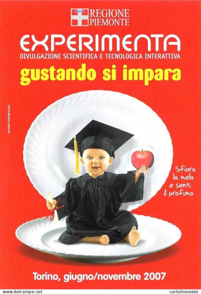 [MD8628] CPM - EXPERIMENTA 2007 - GUSTANDO SI IMPARA - TASTING IS LEARNING - PERFETTA - Non Viaggiata - Exhibitions