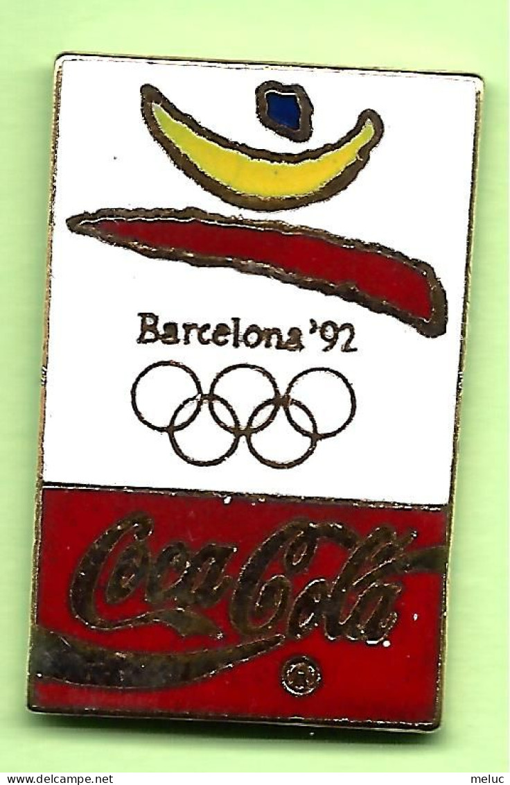 Pin's Coca-Cola Barcelona '92 JO Jeux Olympiques - 6U22 - Coca-Cola