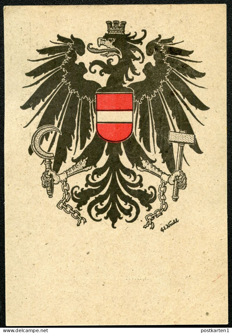 WAPPEN GMÜND Österreich Privat-Postkarte PP151 600 Jahre 1946 - Covers