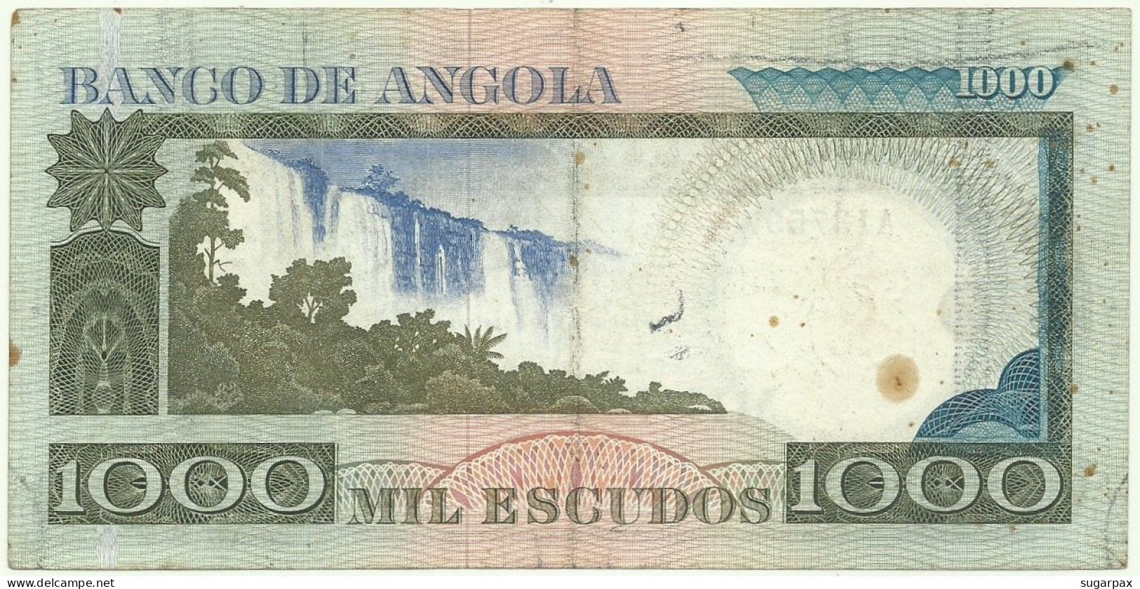 Angola - 1000 Escudos - 10.6.1973 - Pick: 108 - Serie AI - Luiz De Camões - PORTUGAL - 1.000 - Angola