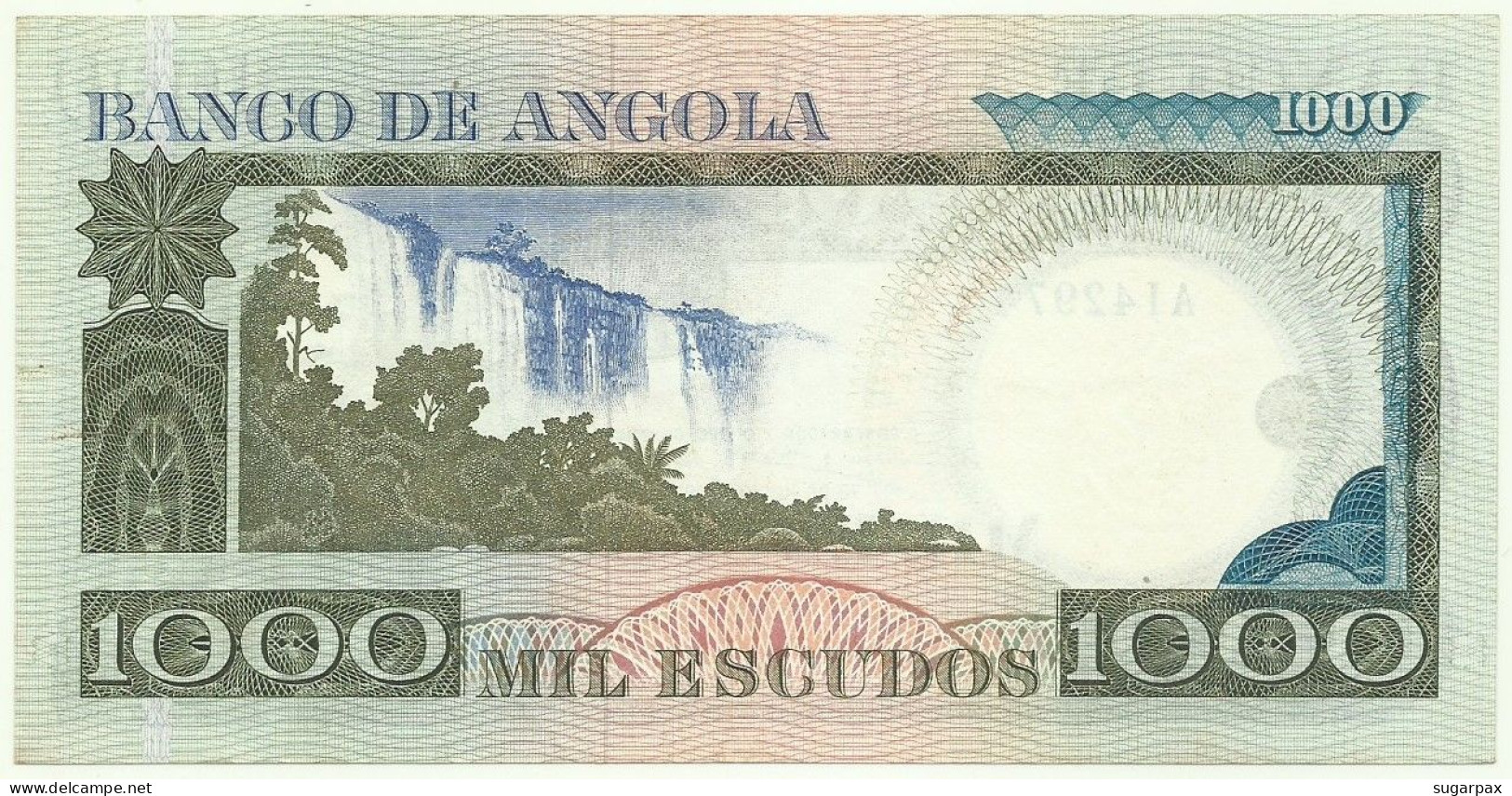 Angola - 1000 Escudos - 10.6.1973 - Pick: 108 - Serie AI - Luiz De Camões - PORTUGAL - 1.000 - Angola