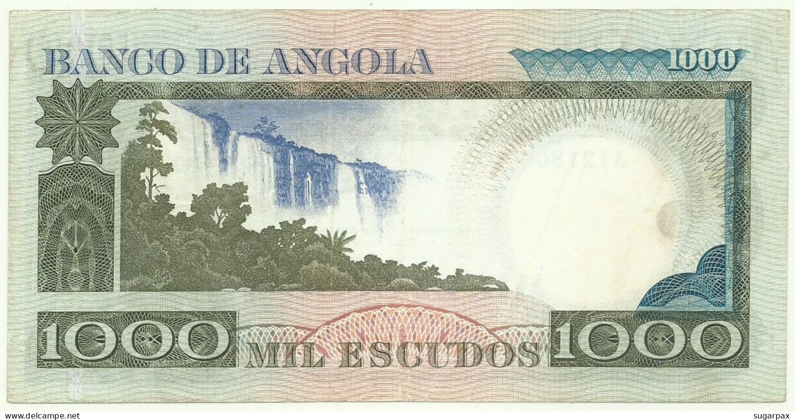 Angola - 1000 Escudos - 10.6.1973 - Pick: 108 - Serie AI - Luiz De Camões - PORTUGAL - 1.000 - Angola