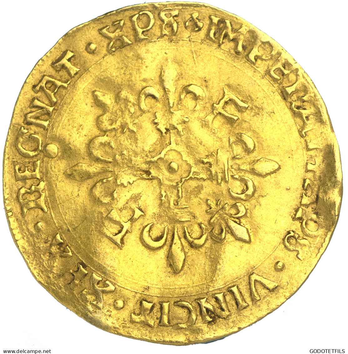 François Ier (1515-1547) - Écu D&#039;or Au Soleil Rouen - 1515-1547 François 1er