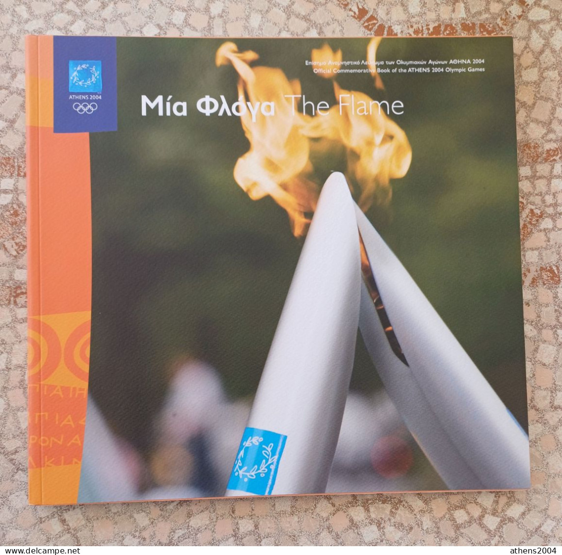 Athens 2004 Olympic Games, ''The Flame'' Official Commemorative Book - Books